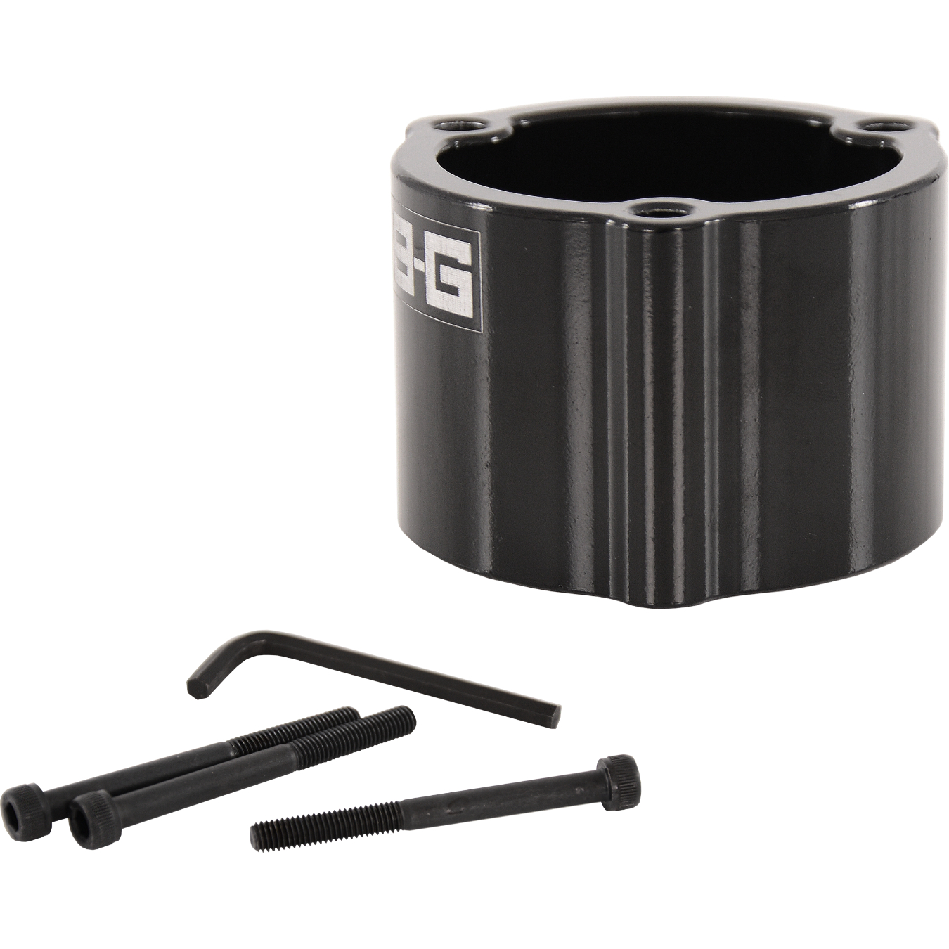 Entretoise de volant BG RACING - épaisseur 38.1mm entraxe 3x50.8mm - avec visserie