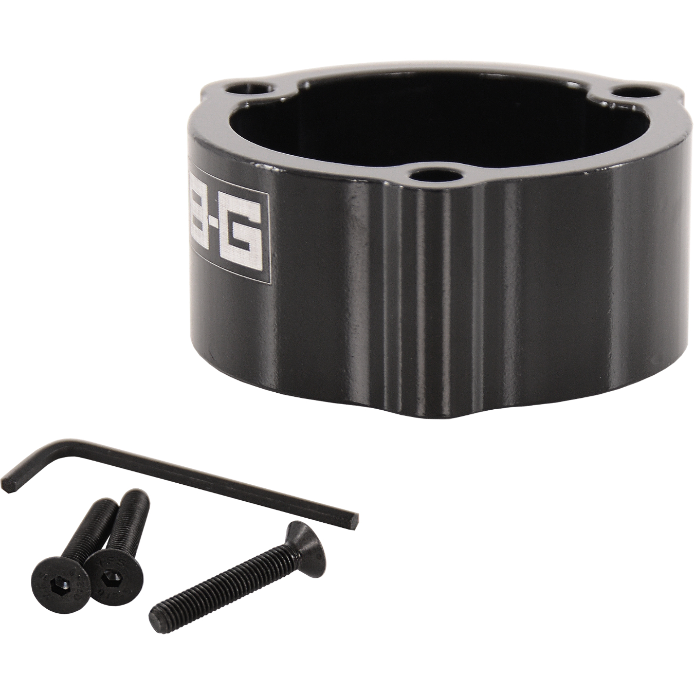 Entretoise de volant BG RACING - épaisseur 25.4mm entraxe 3x50.8 - Avec visserie