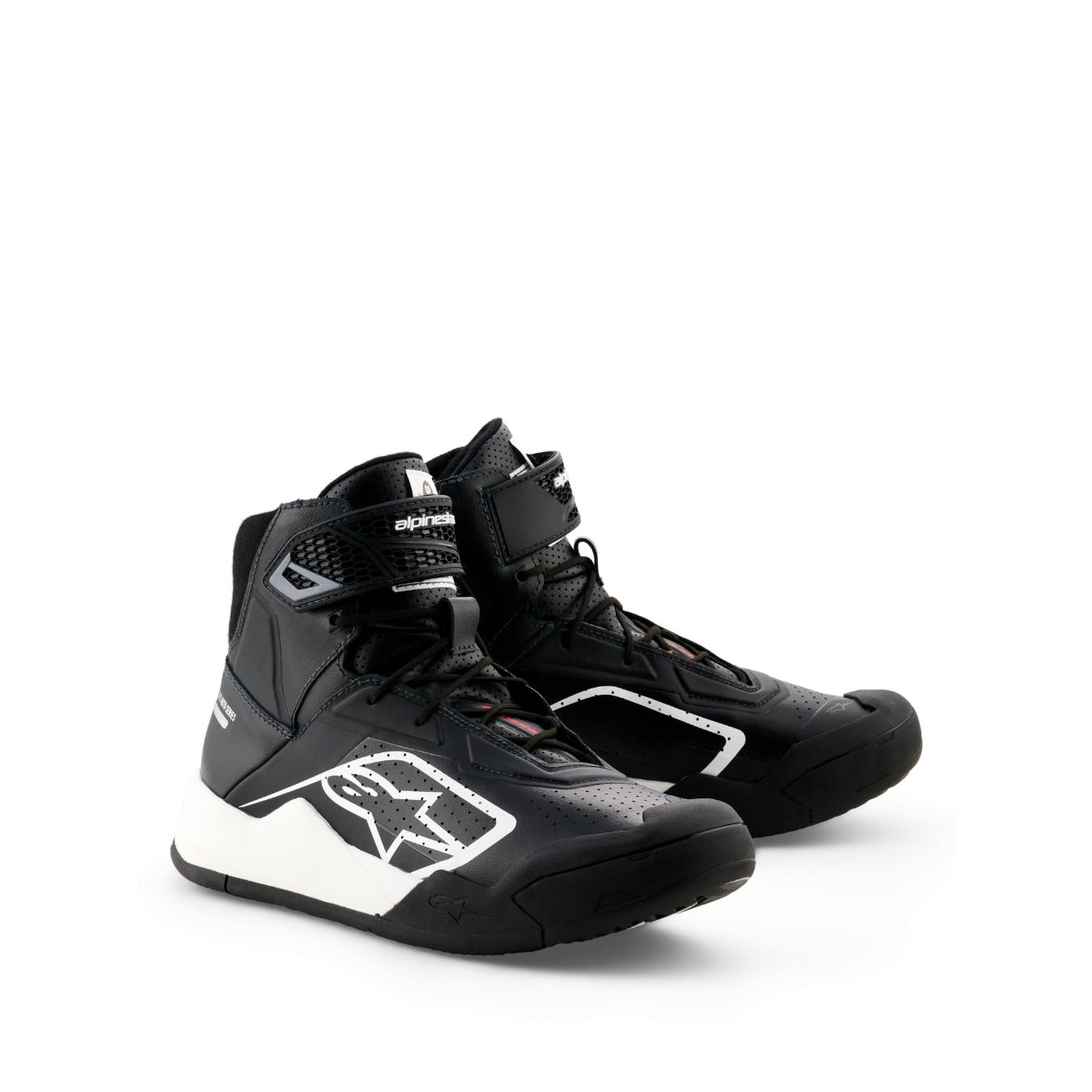 Bottines ALPINESTARS RADAR V2 FIA 8856-2018/SFI Noir Blanc