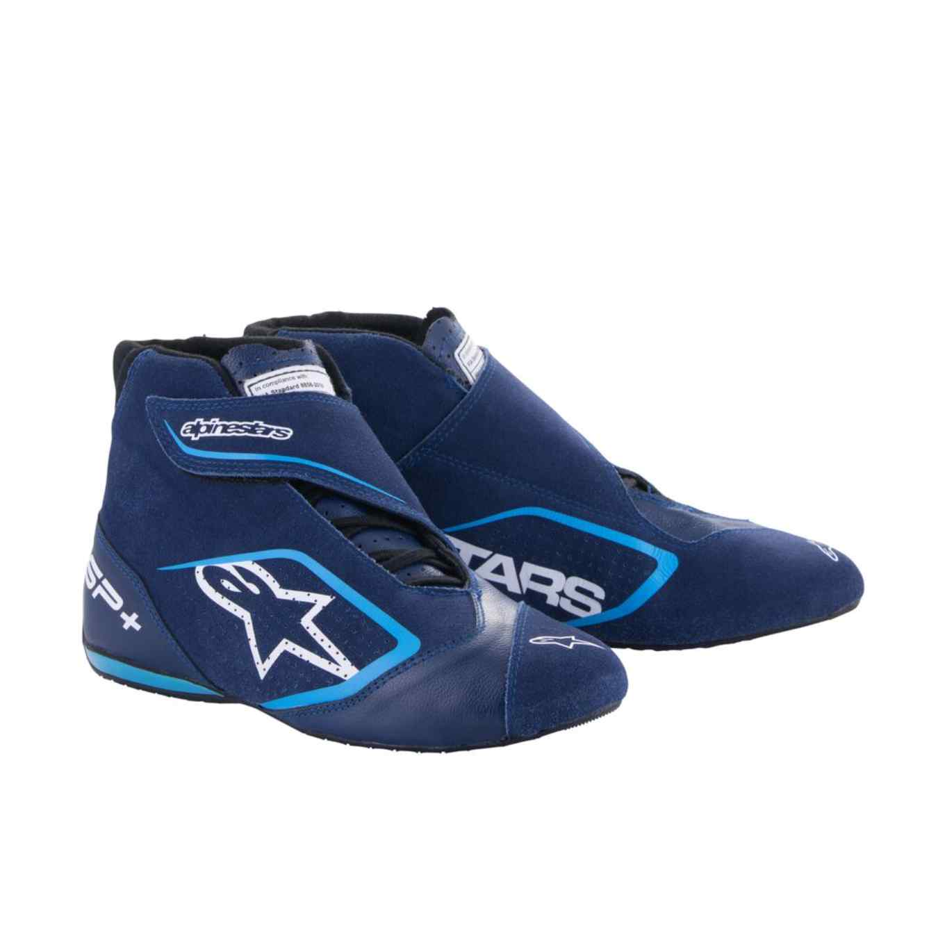 Bottines ALPINESTARS SP PLUS FIA 8856 2018 Bleu Marine Cyan