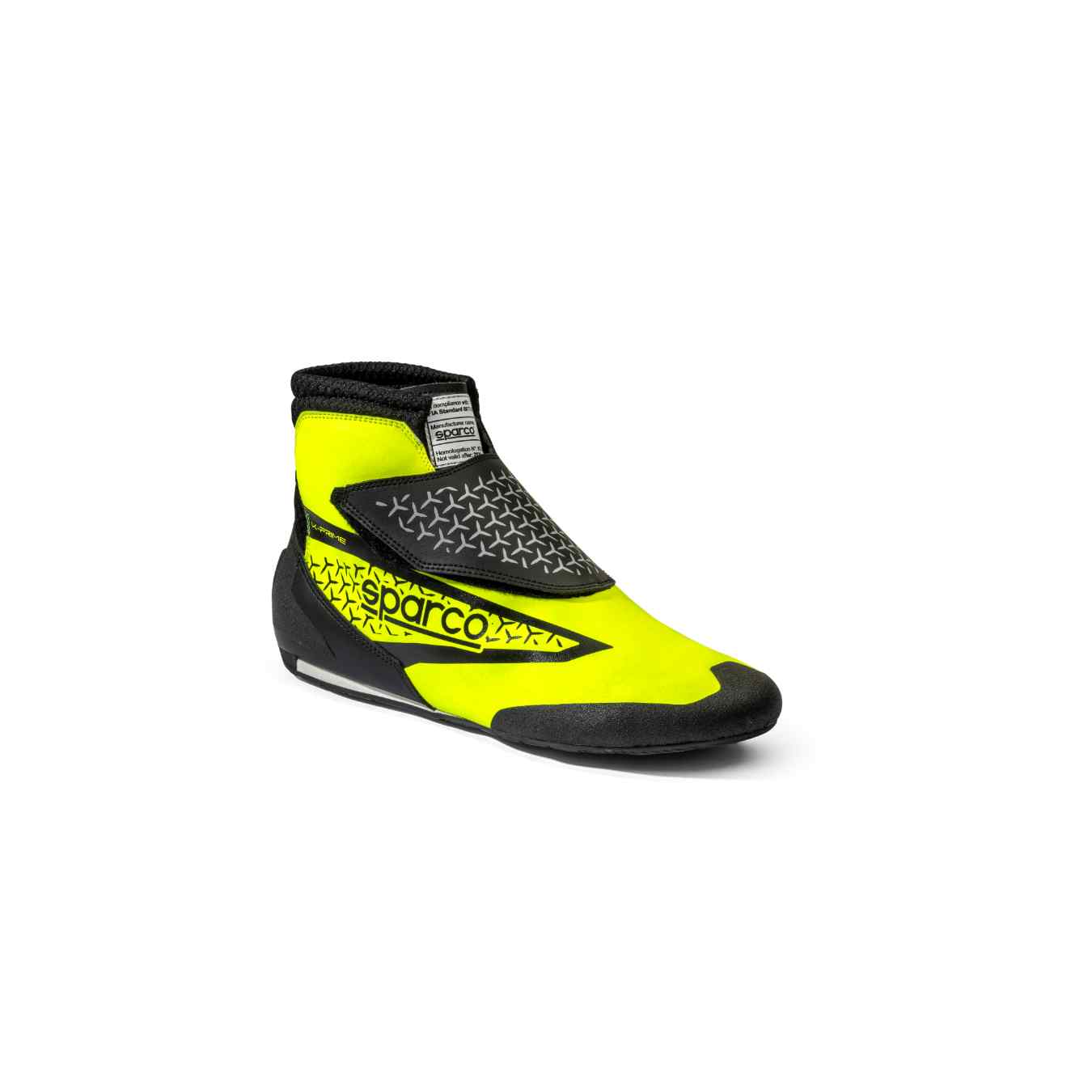 Bottines Karting SPARCO K PRIME FIA 8877 2022 Jaune Noir