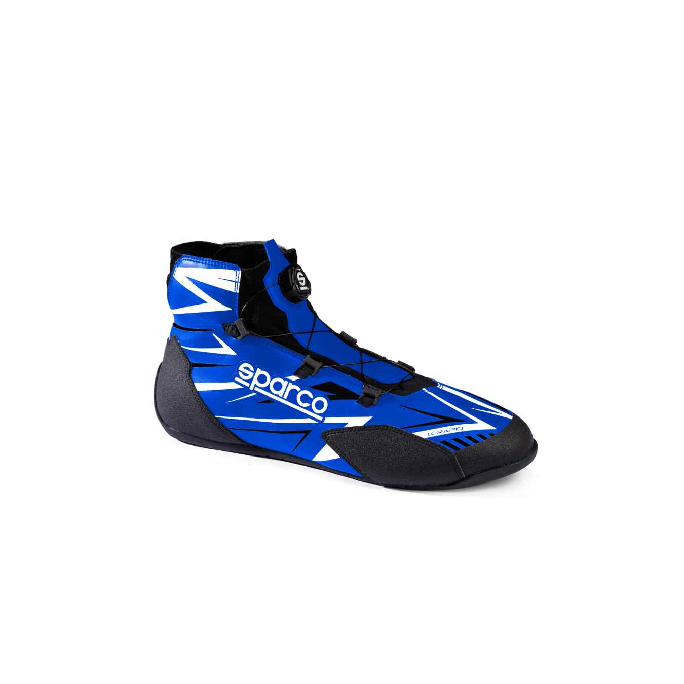 Bottines Karting SPARCO K RAPID Rotor FIA 8877 2022 Bleu Blanc