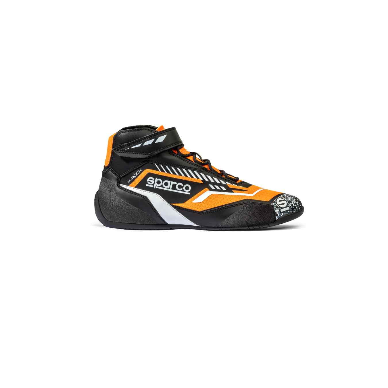 Bottines SPARCO Karting K ROCK Noir Orange