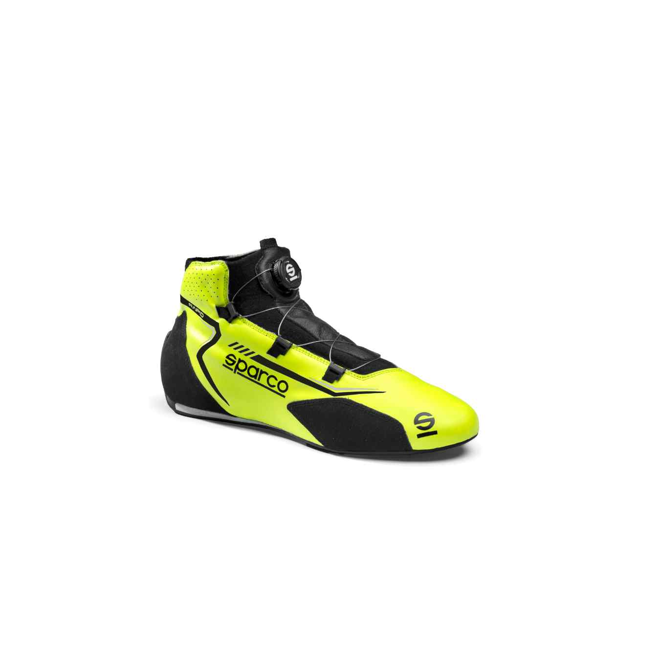 Bottines SPARCO RAPID Rotor FIA 8856 2018 Jaune Noir