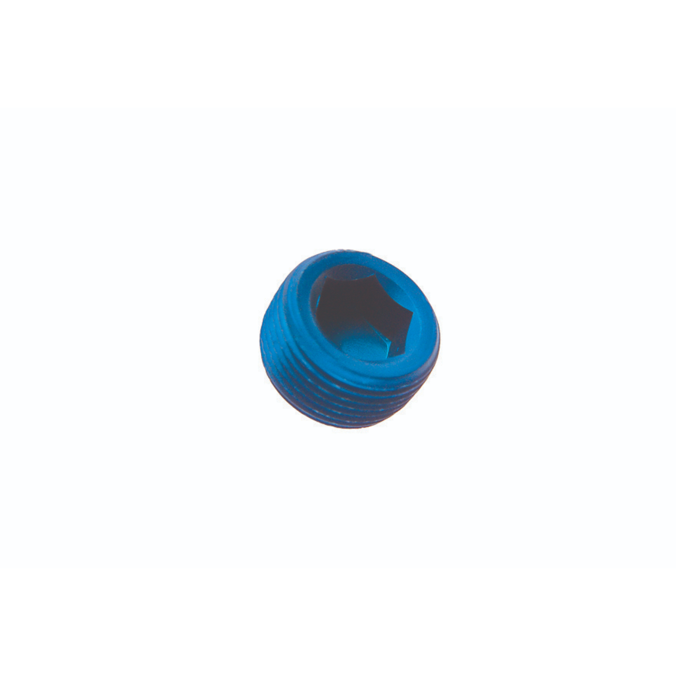Bouchon GOODRIDGE AN932 NPT 1/4 X 18 en Alu Bleu