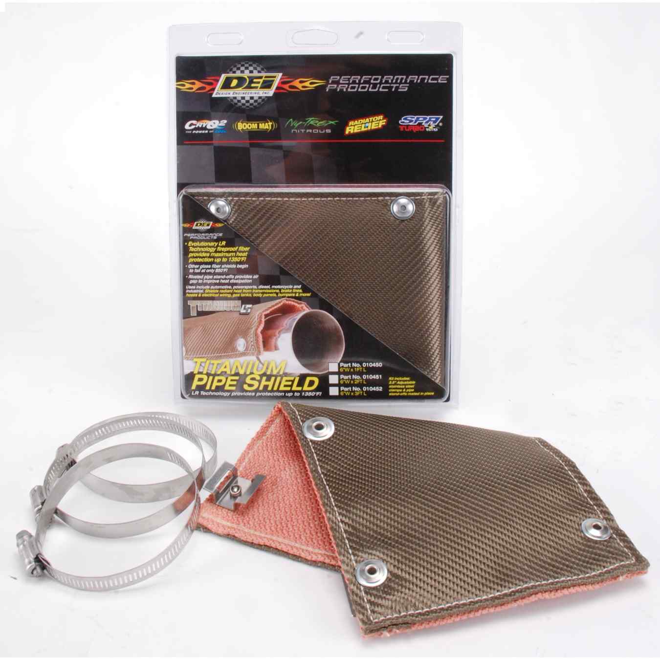 Bouclier Thermique 30 cm x 15 cm Titanium DEI 10450