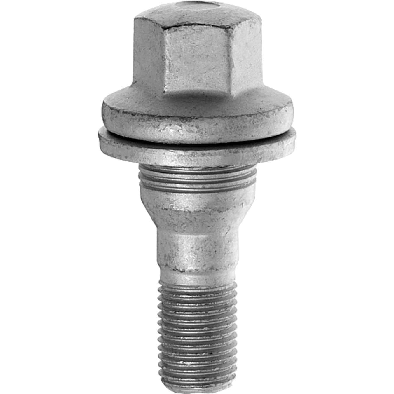 Boulon de roue plat M12x125 longueur 55mm clé 17mm ATHENA