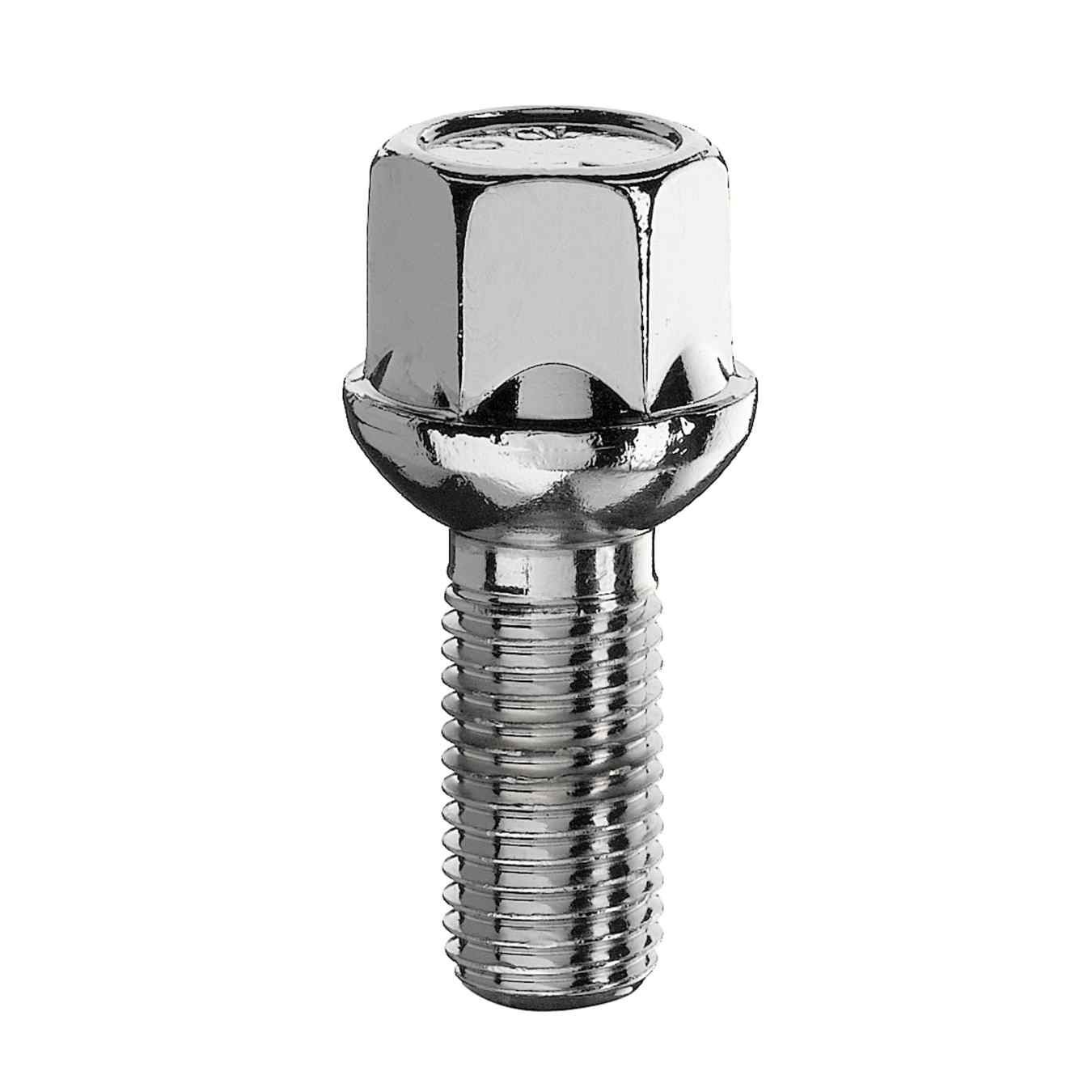Boulon de roue sphérique M12x150 longueur 60mm clé 17mm ATHENA