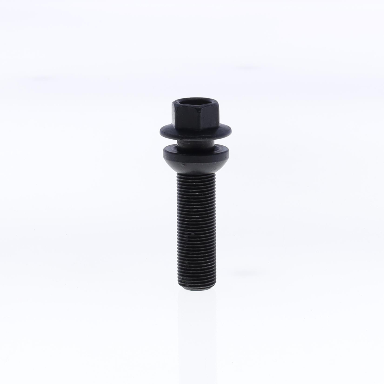 Boulon de roue sphérique M15x125 longueur 50mm clé 17mm ATHENA - Noir