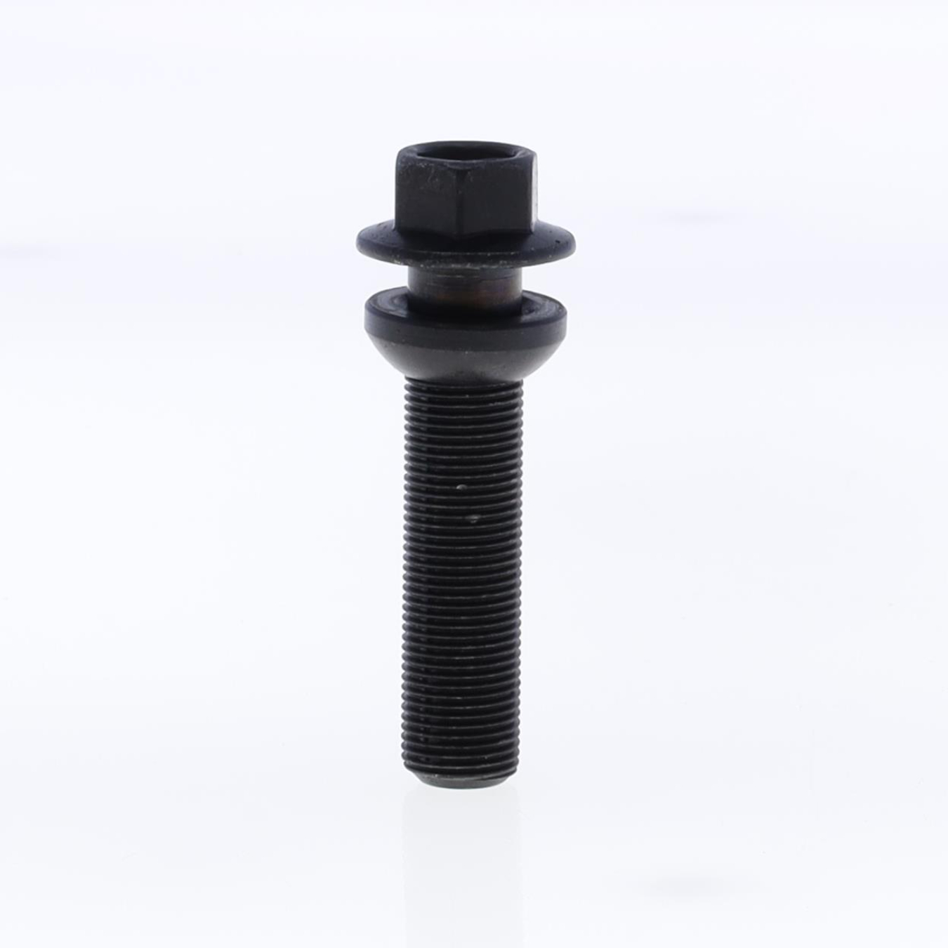 Boulon de roue sphérique M15x125 longueur 57mm clé 17mm ATHENA - Noir