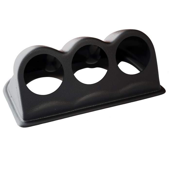 Support effet cuir pour 1 manomètre