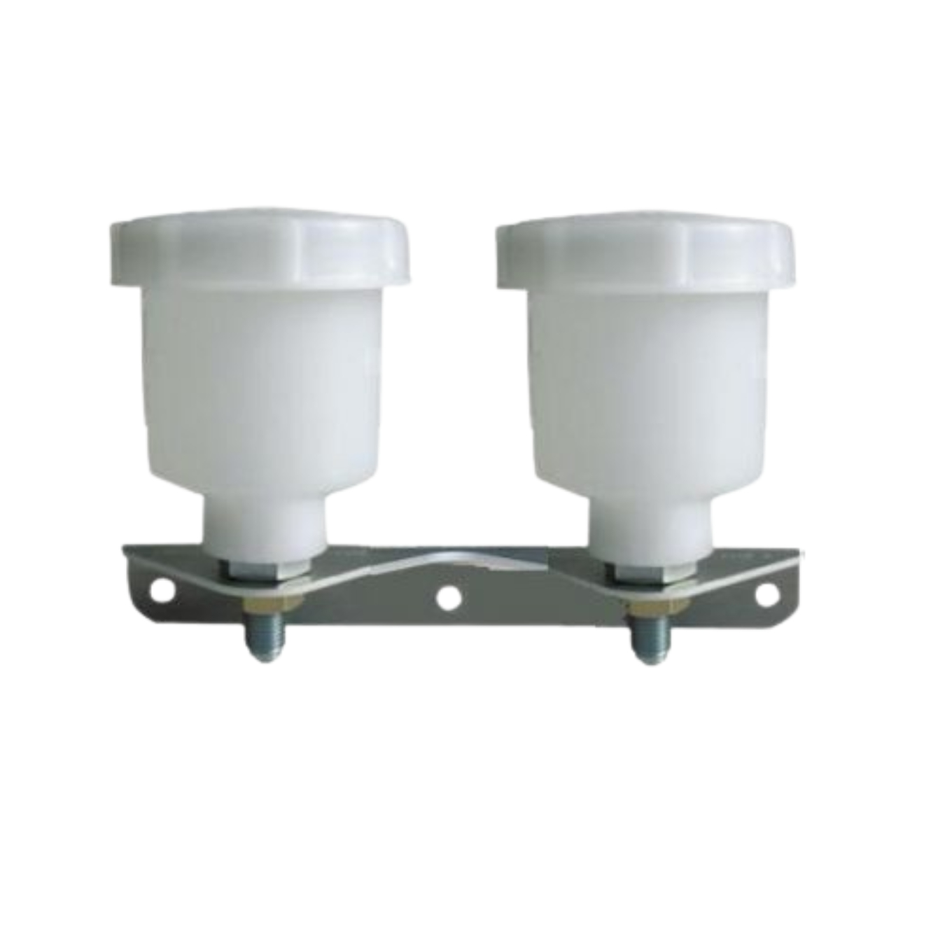Support pour bocal liquide de frein alu double REDSPEC