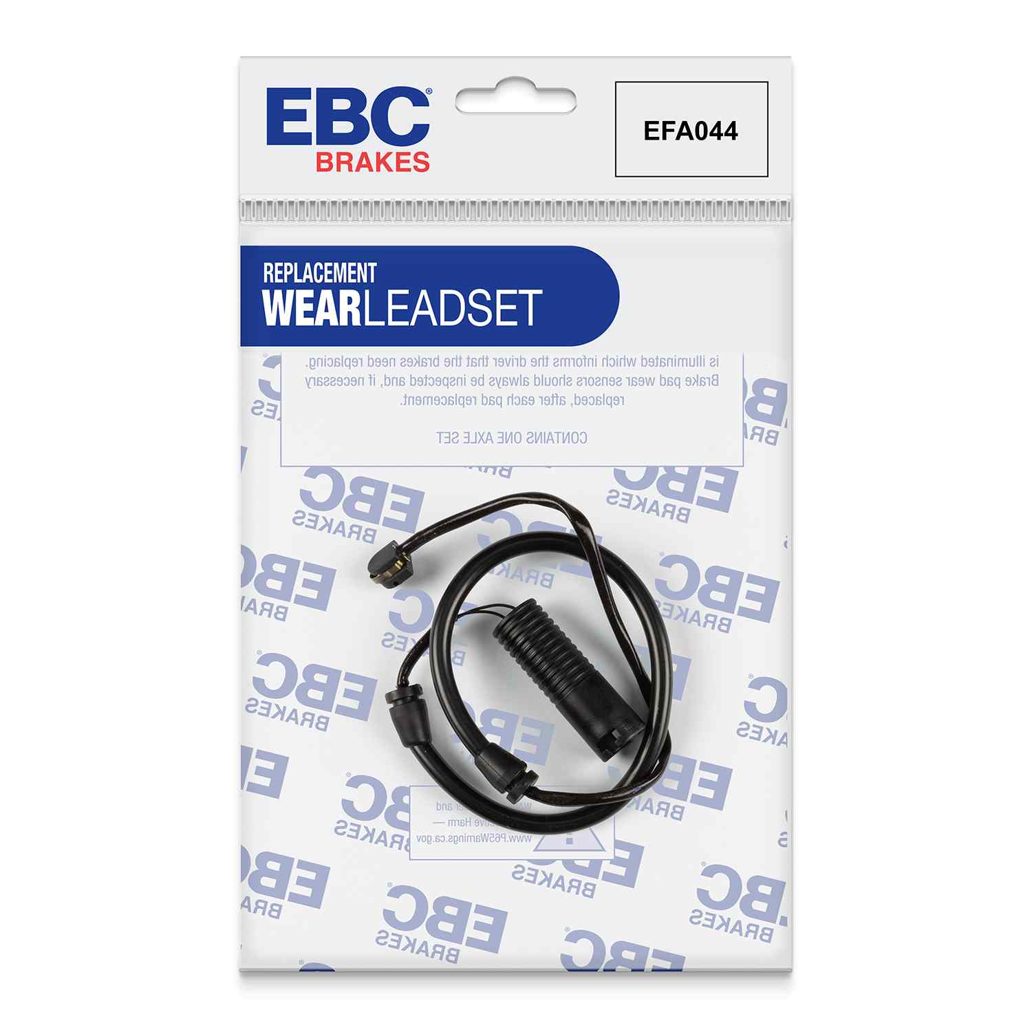 Capteur d'usure de plaquettes arrières EBC EFA044