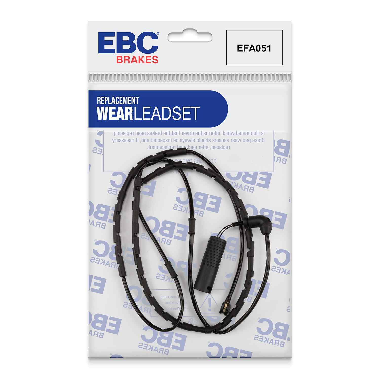 Capteur d'usure de plaquettes arrières EBC EFA051