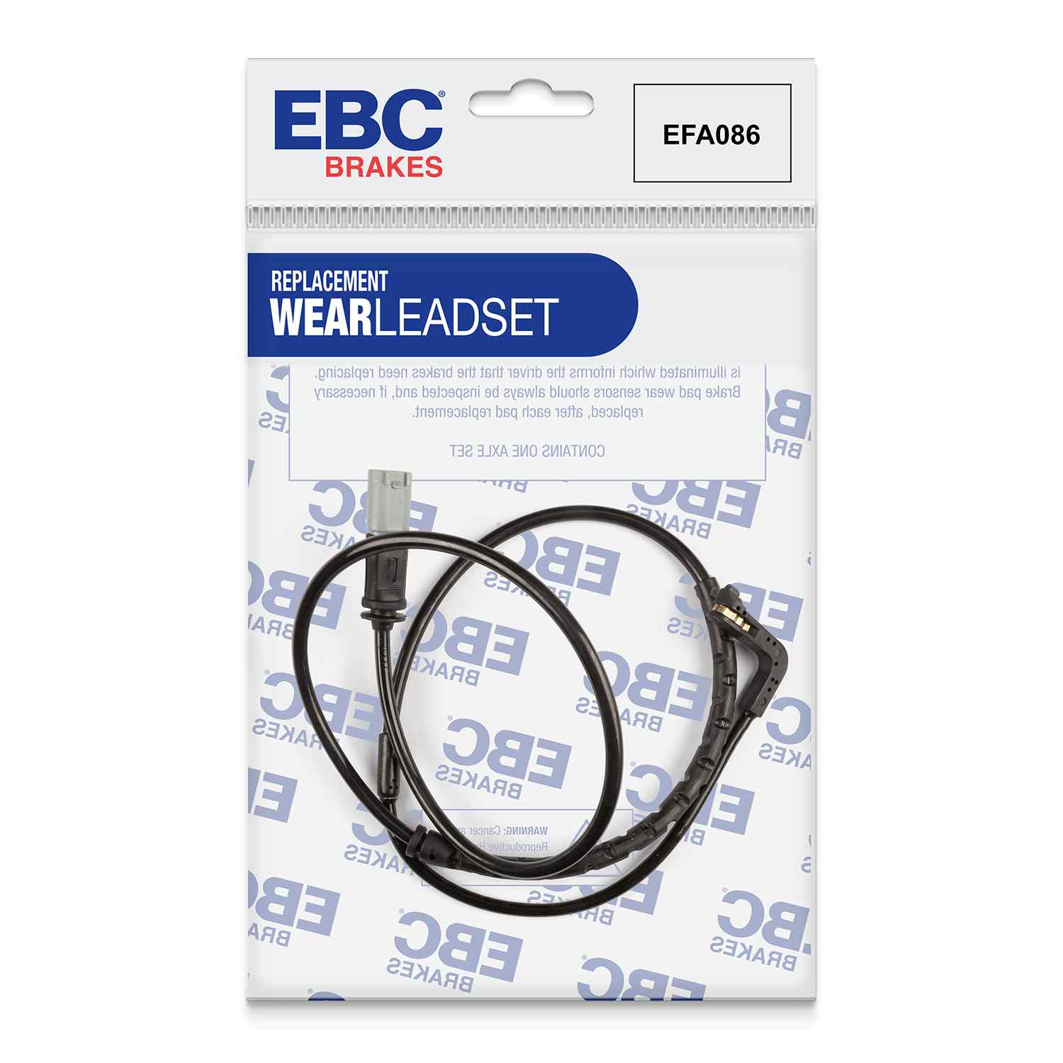 Capteur d'usure de plaquettes arrières EBC EFA086