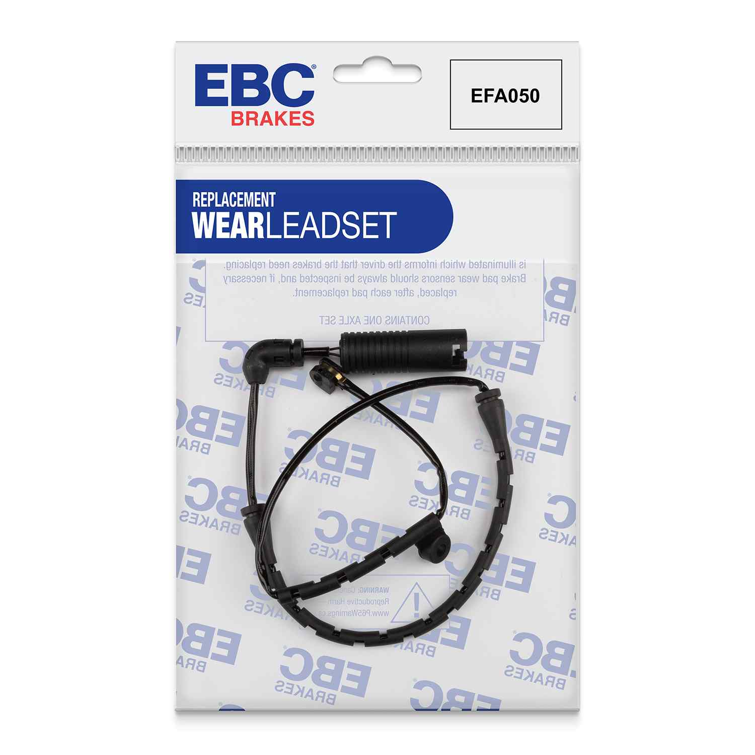 Capteur d'usure de plaquettes avants EBC EFA050