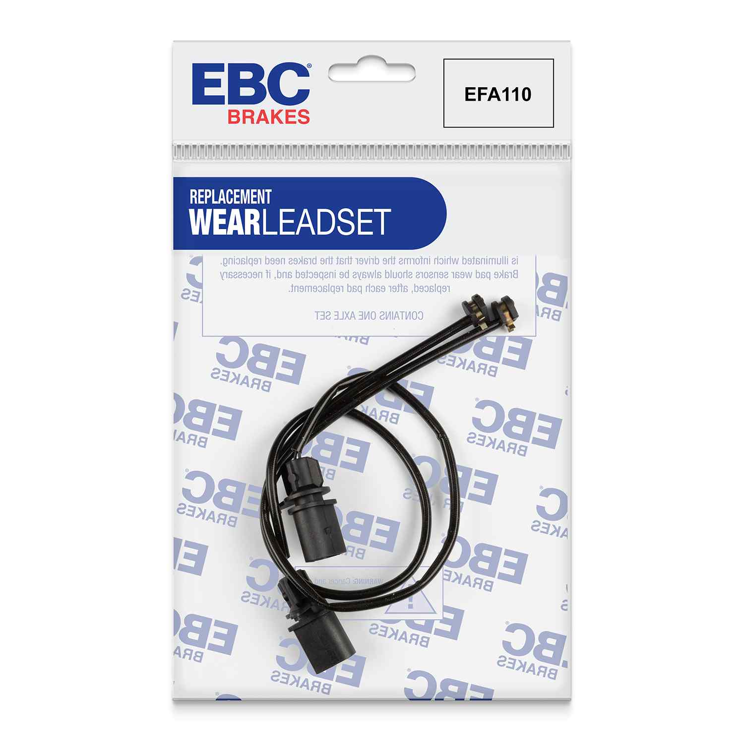 Capteur d'usure de plaquettes avants EBC EFA110