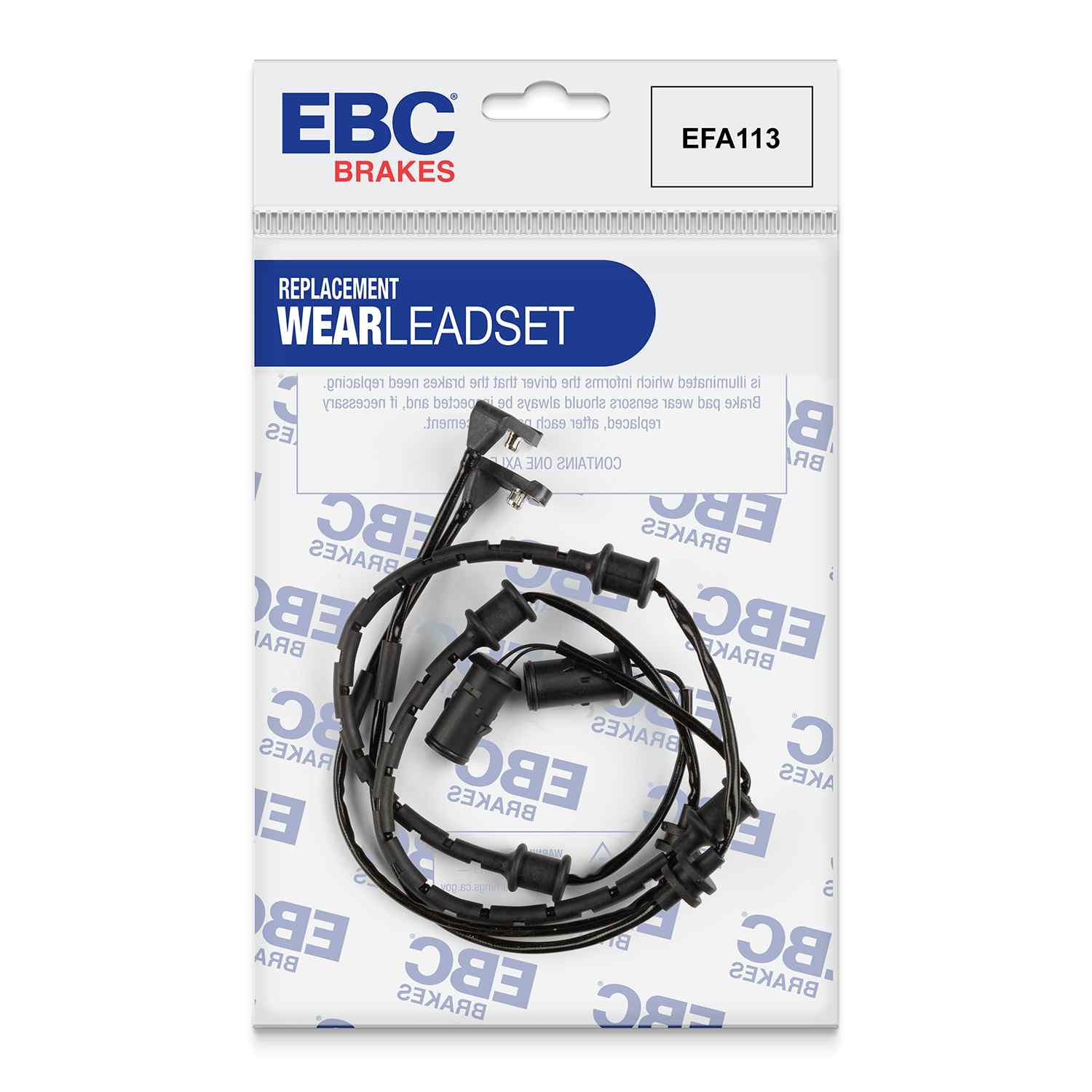 Capteur d'usure de plaquettes avants EBC EFA113