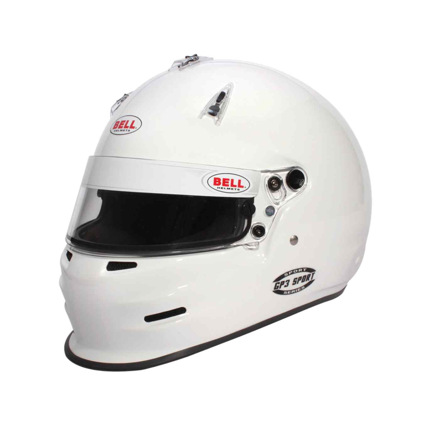 Casque Intégral BELL FIA 8859-2015 GP3 SPORT Sans Hans Blanc