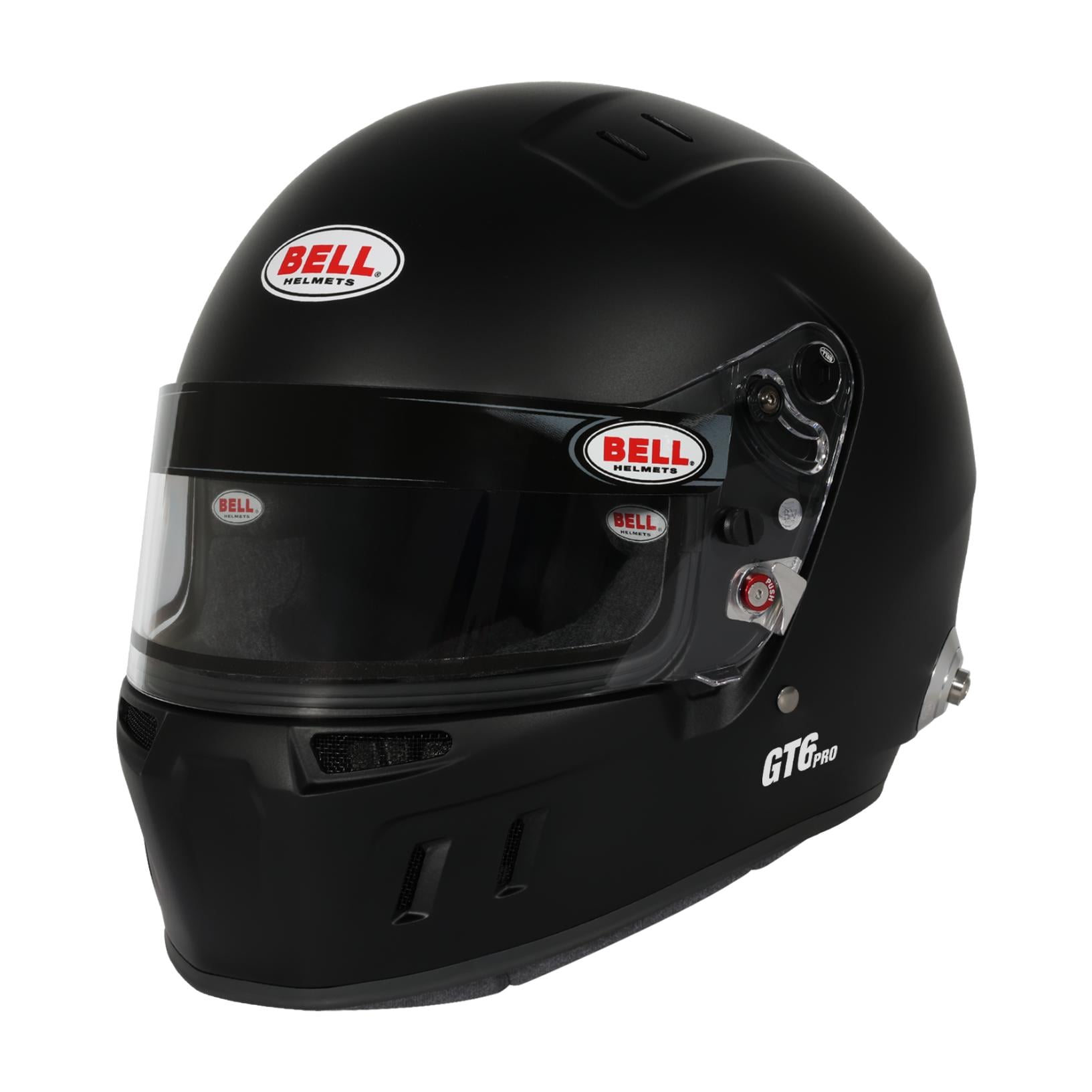 Casque Integral BELL GT6 PRO FIA 8859 2024 SA2025 Hans Noir