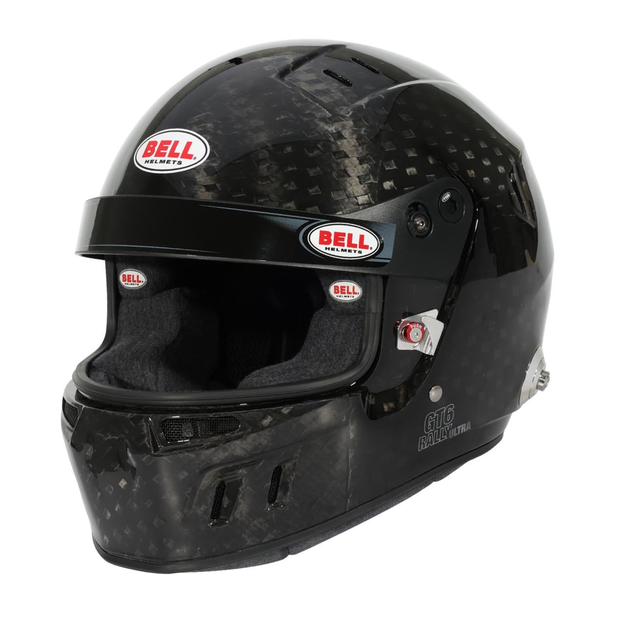 Casque Integral BELL GT6 RALLY Ultra Carbone FIA 8859 2024 SA2025 Hans