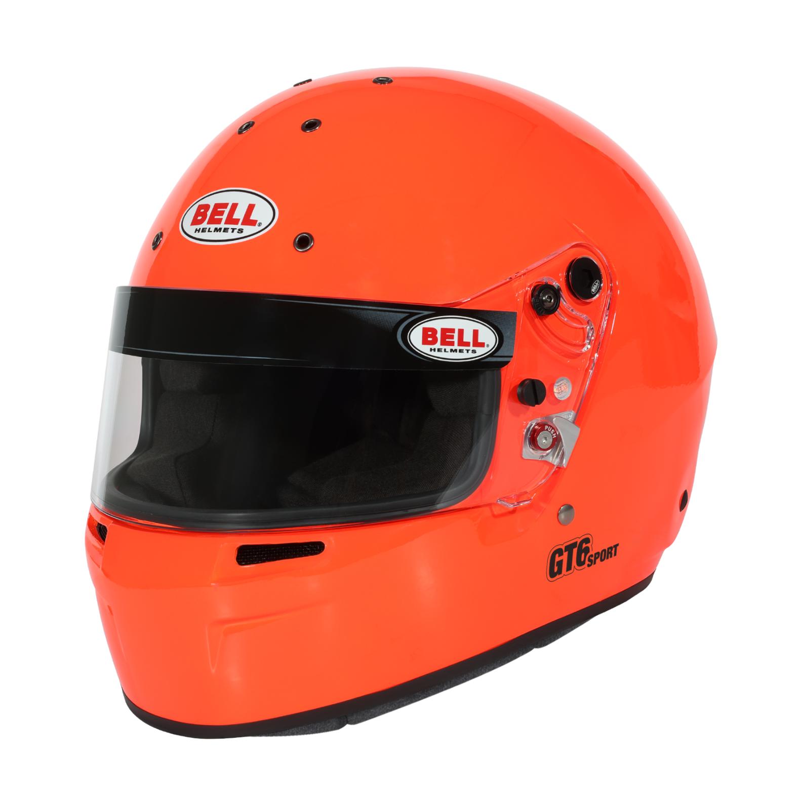 Casque Integral Offshore BELL GT6 SPORT OFFSHORE FIA 8859 2024 Orange