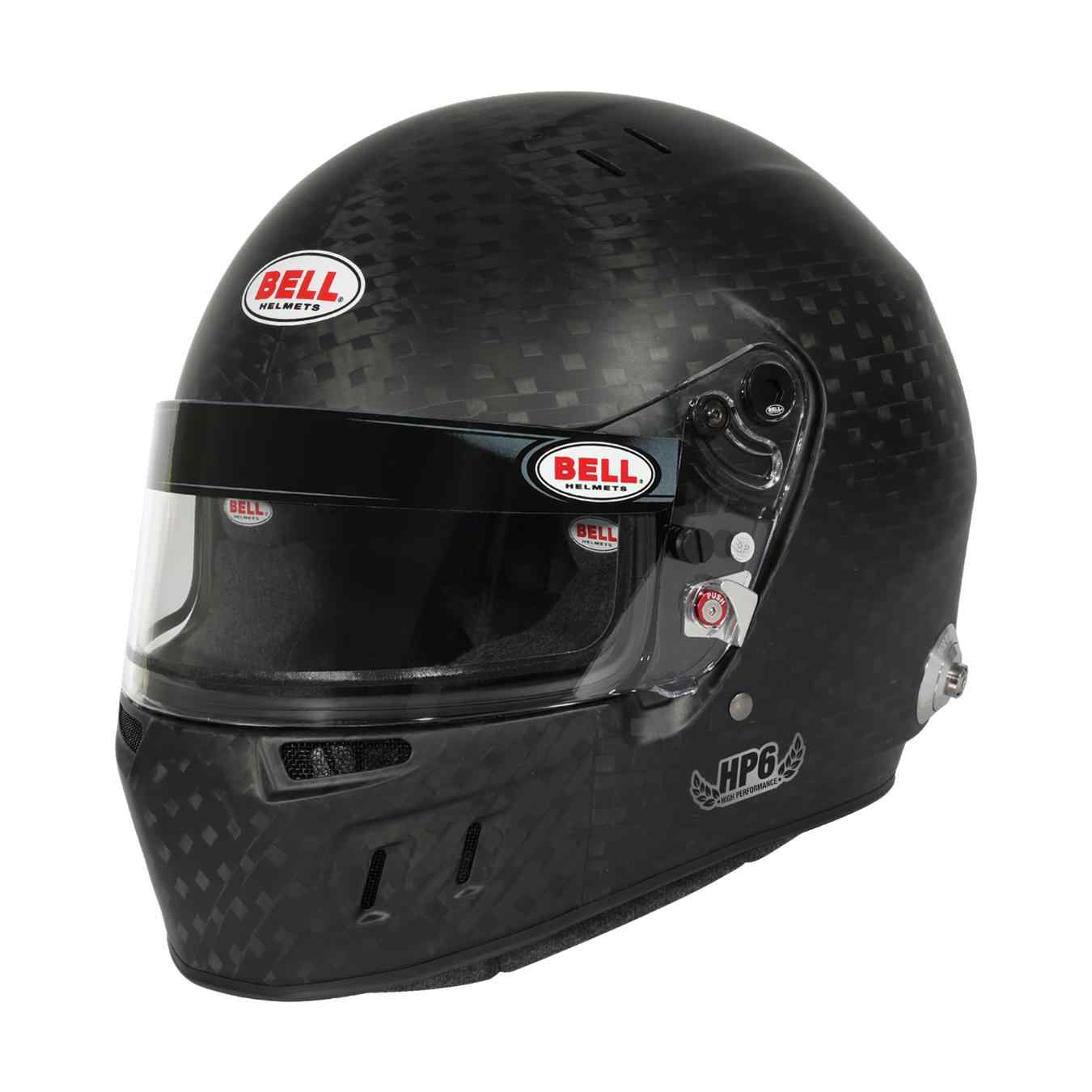 Casque Integral BELL HP6 EVO II HANS FIA8860-2018 Carbone