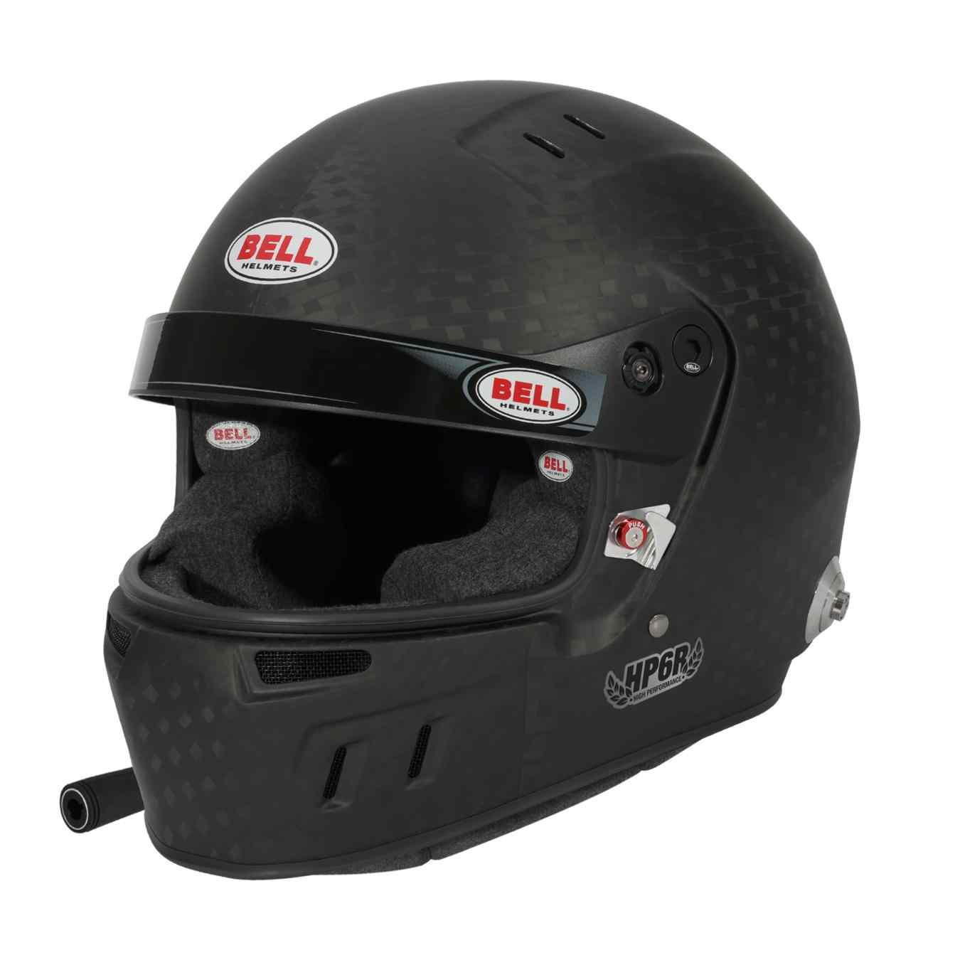 Casque Integral BELL HP6 EVO II RALLY HANS FIA8860-2018 Carbone
