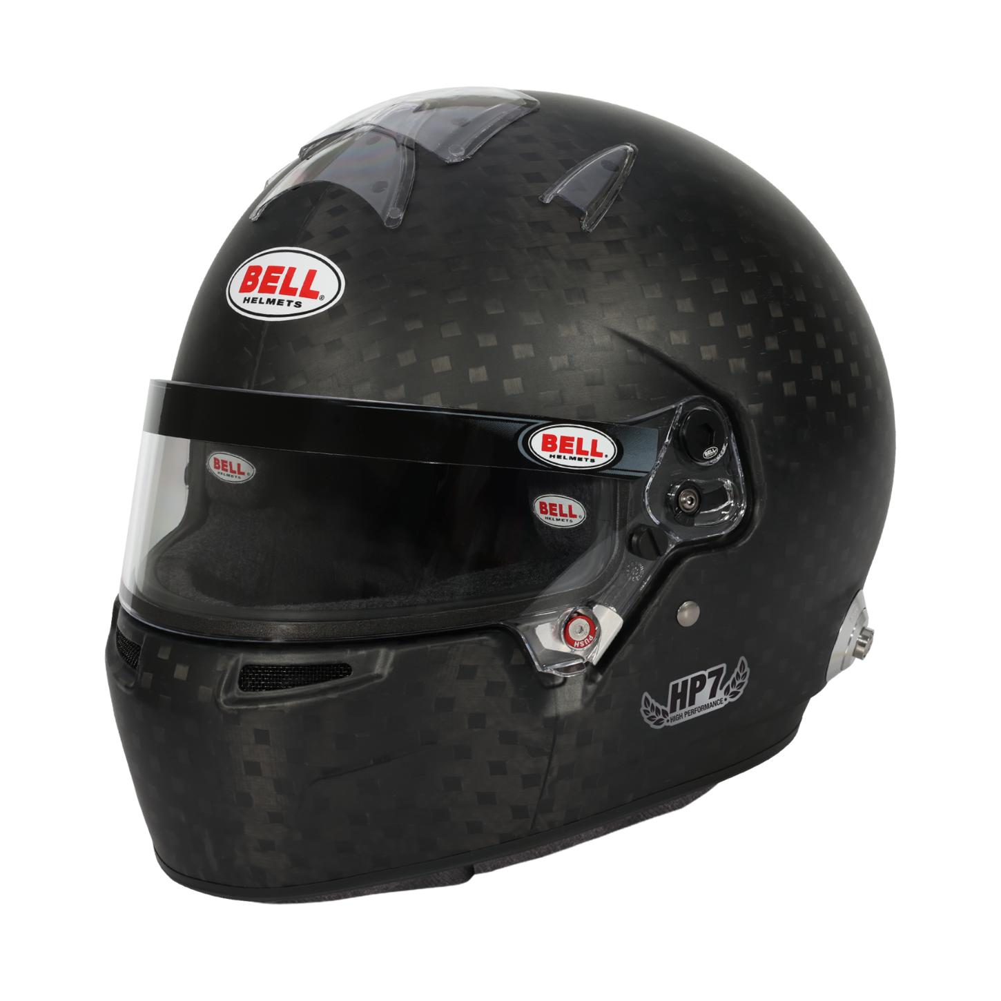 Casque Integral BELL HP7 EVO IV FIA 8860 2018 Hans Noir