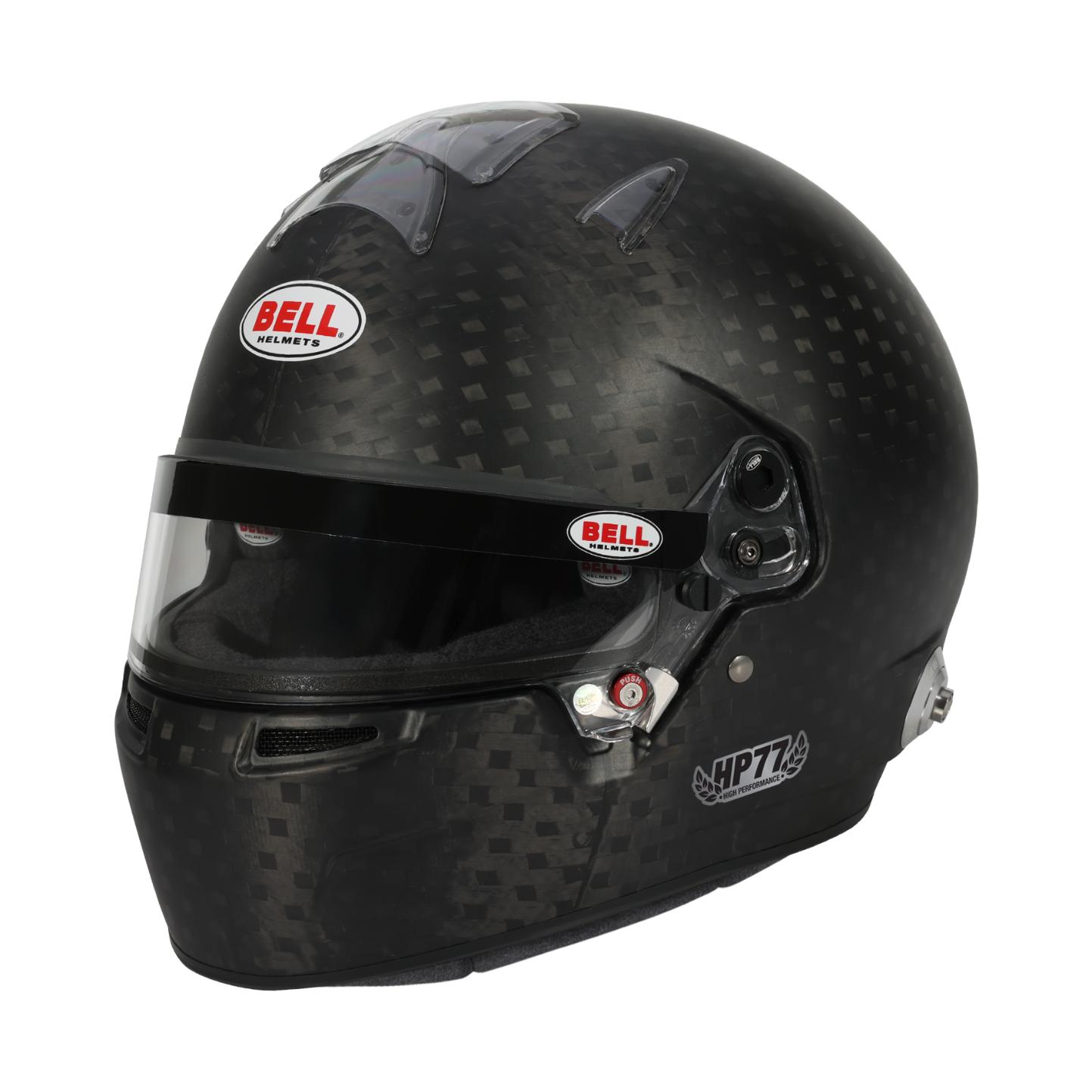 Casque Integral BELL HP77 EVO IV ABP FIA 8860 2018 Hans Noir