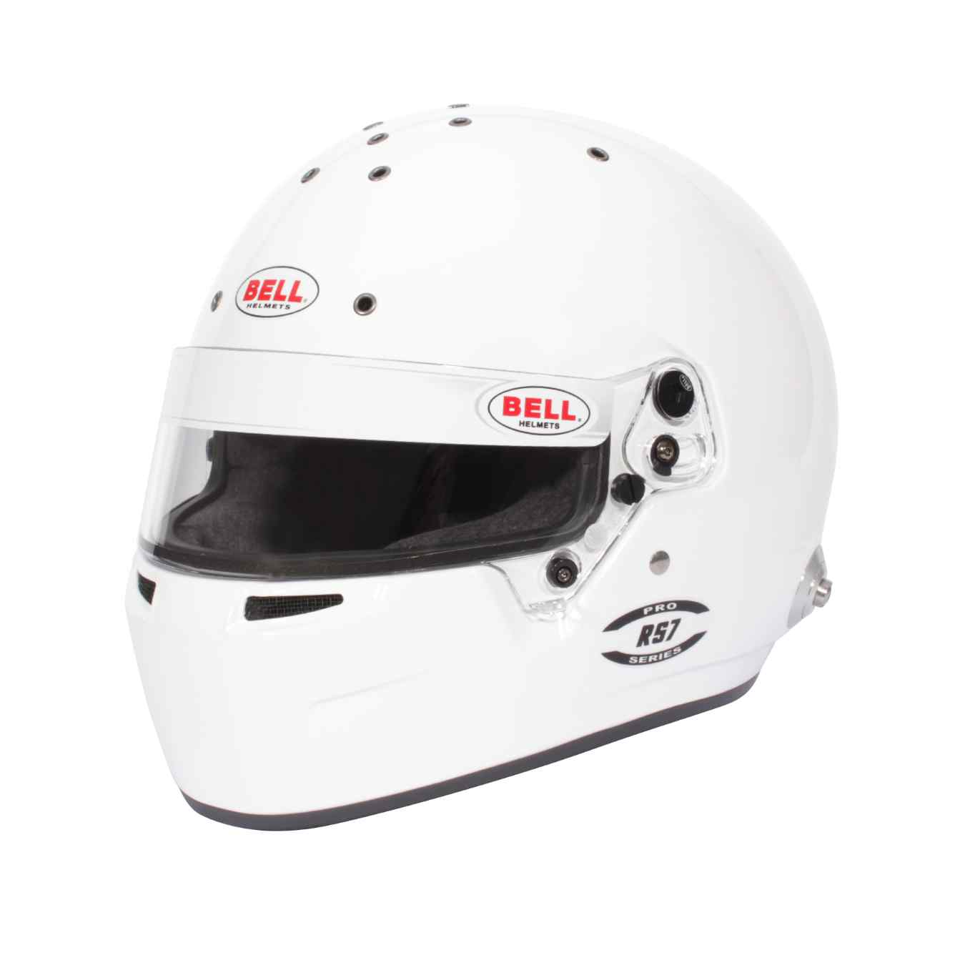 Casque Integral BELL RS7 FIA 8859 2024 SA2020 Hans Blanc