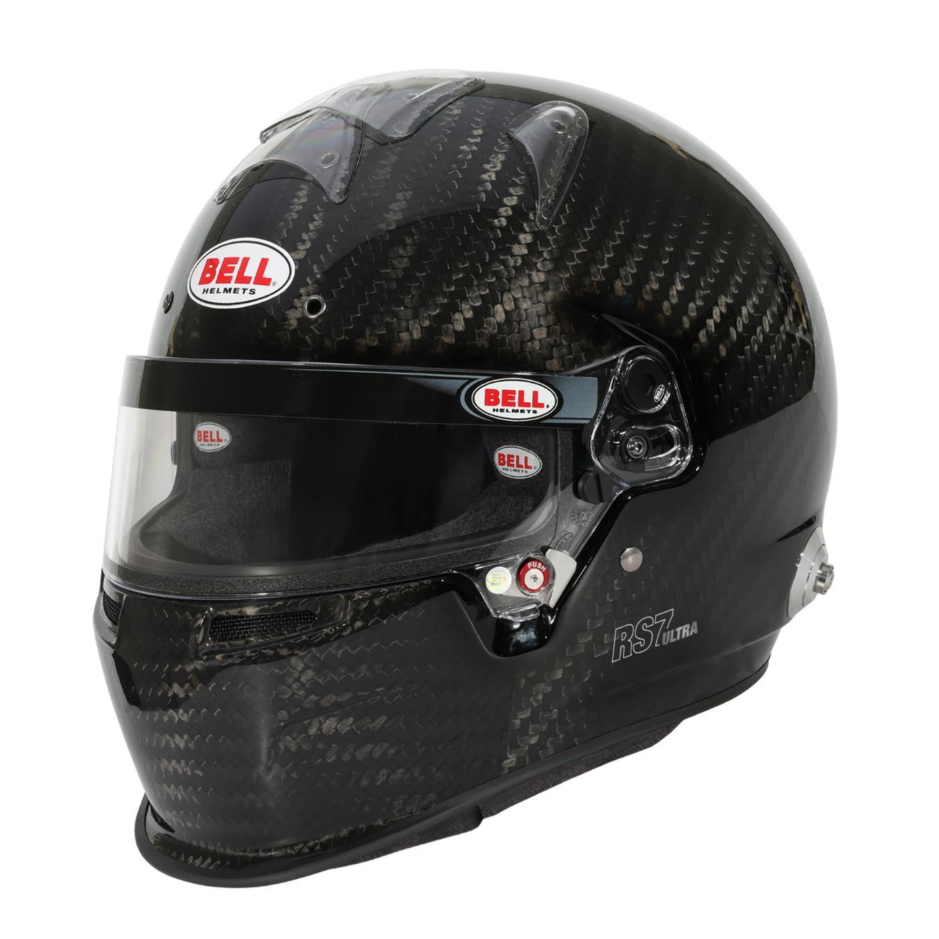Casque Integral BELL RS7 Ultra Carbone Duckbill FIA 8859 2024 SA2025 Hans