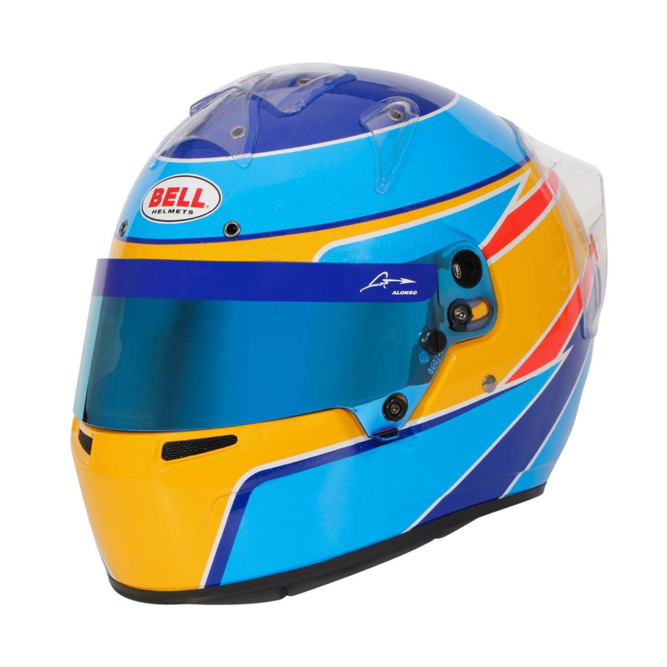 Casque Integral Karting BELL KC7 CMR PRO Edition Fernando Alonso 2022