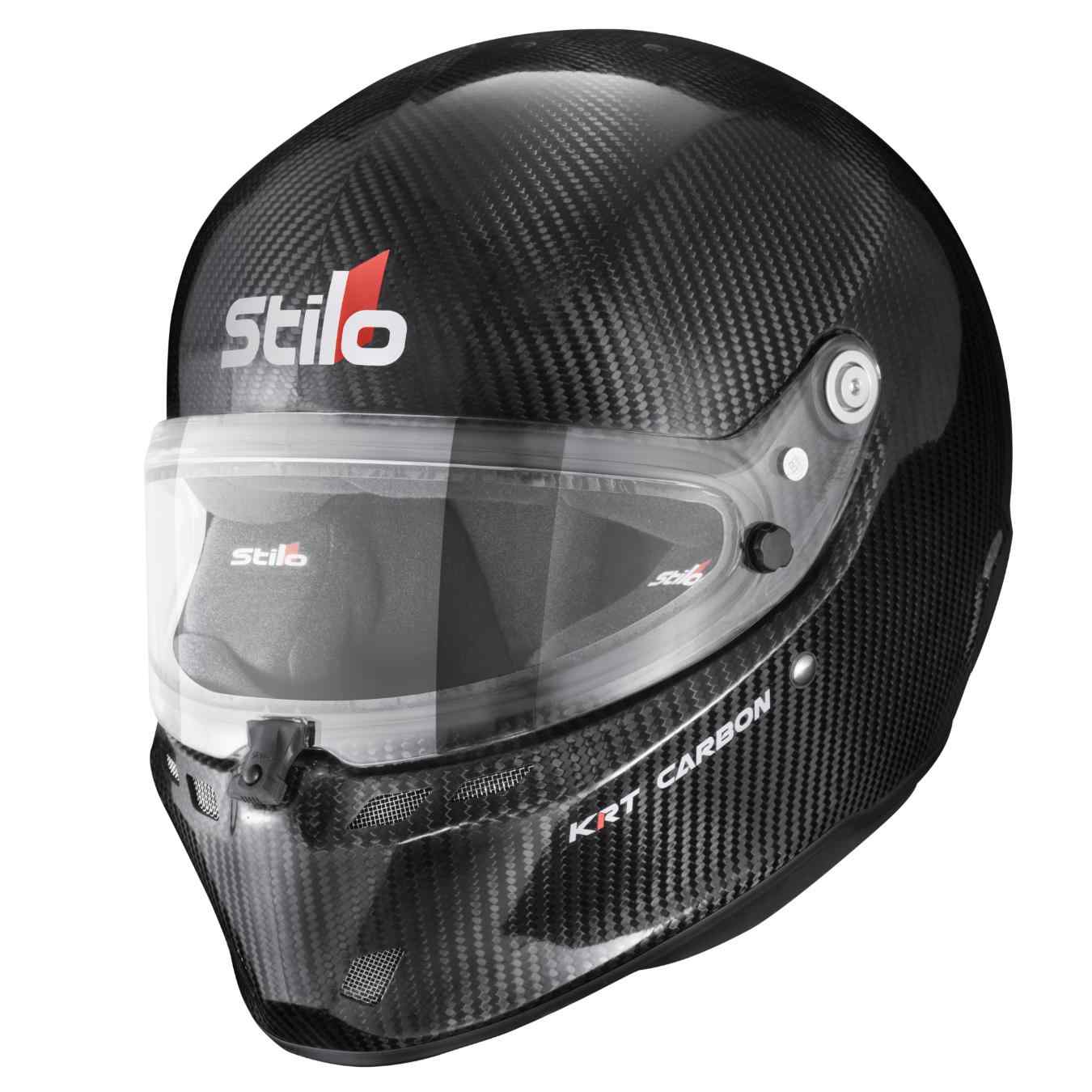 Casque Intégral Karting ST6 KRT Carbone FIA 8878-2024 K2025 Noir STILO