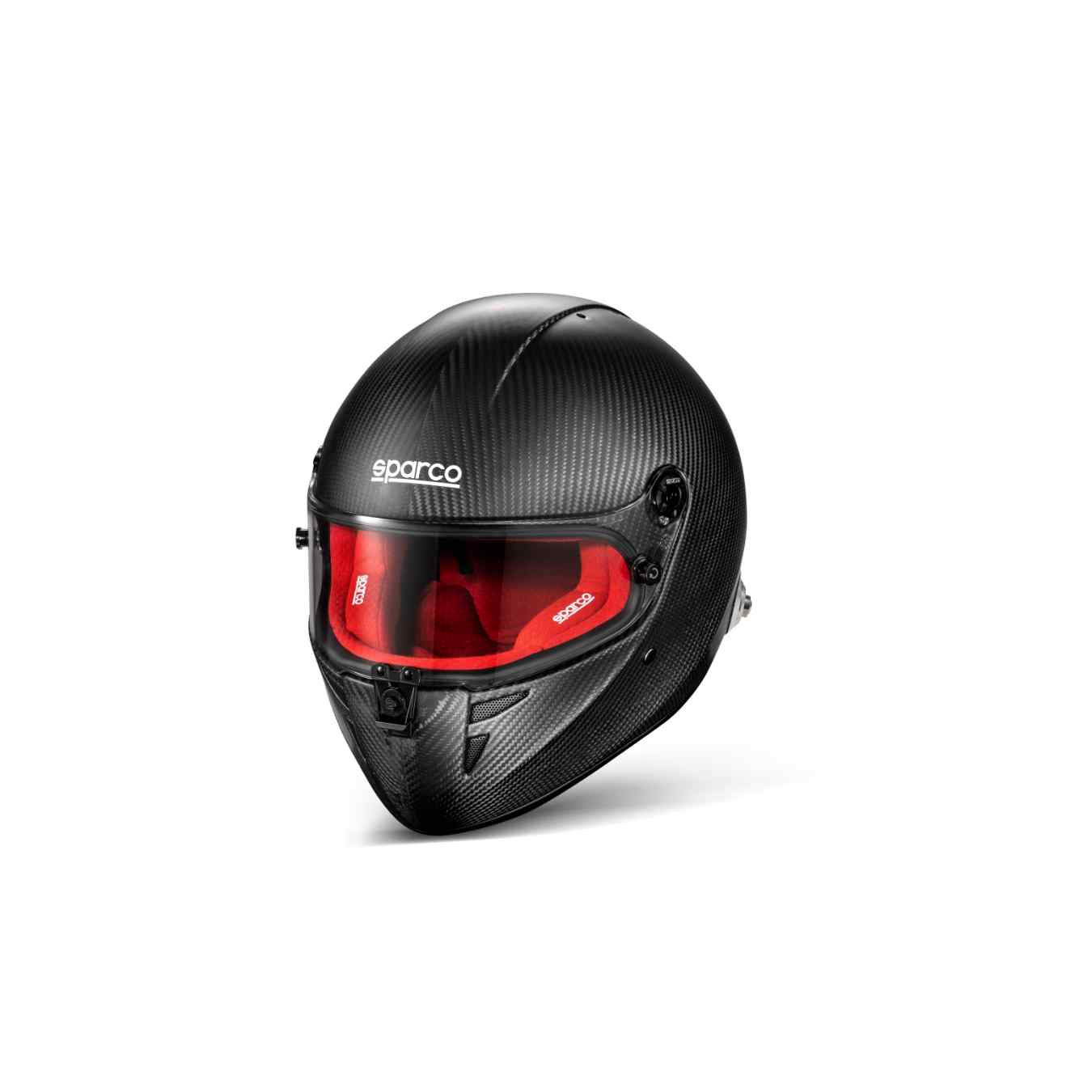 Casque Intégral SPARCO STEALTH RF FIA 8859 2024 en Carbone Intérieur Rouge