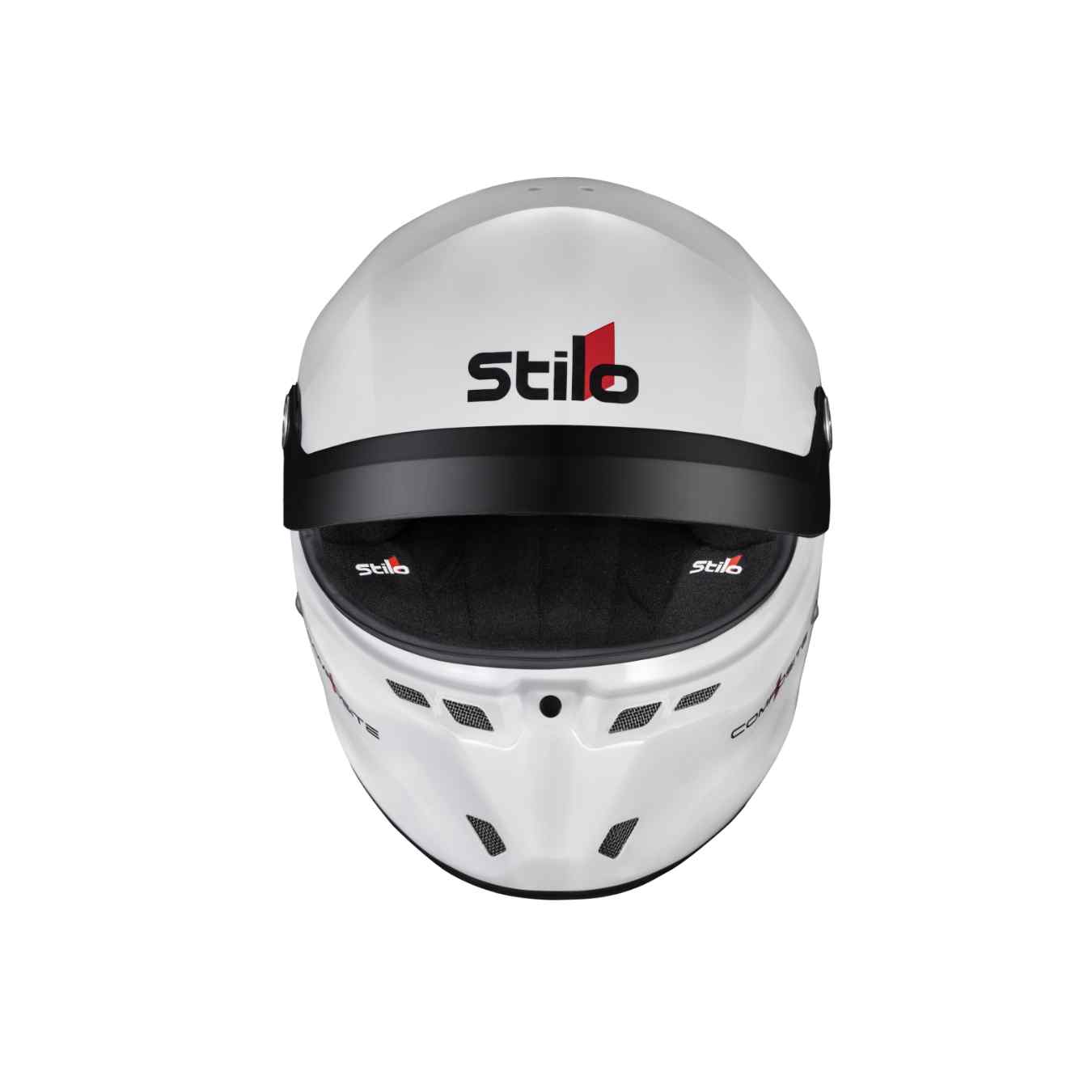 Casque Integral STILO ST6 GTN FIA 8859 2024 SA2025 Hans Composite Blanc