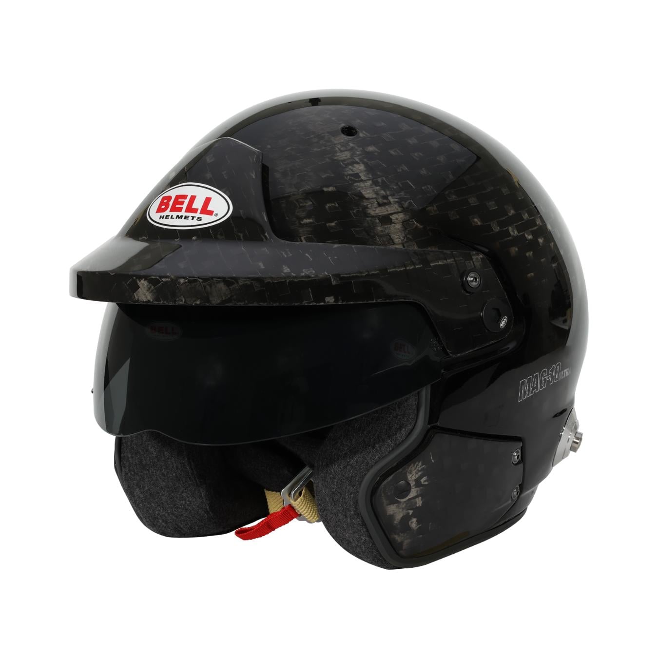 Casque Jet BELL MAG 10 Ultra Carbone FIA 8859 2024 SA2025 Hans
