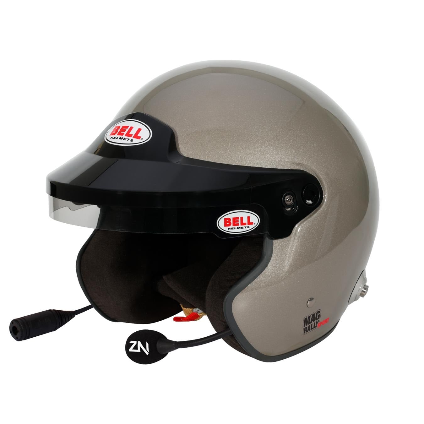 Casque Jet BELL MAG RALLY FIA 8859 2024 Hans Titanium