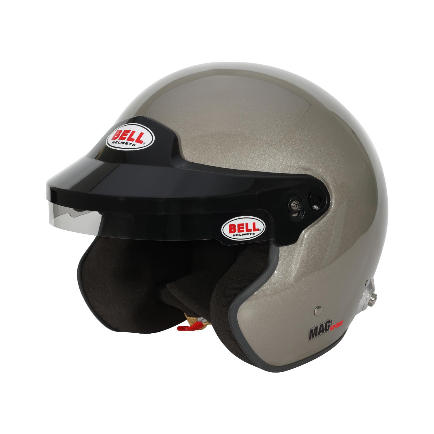 Casque Jet BELL MAG Sport FIA 8859 2024 Hans Titanium