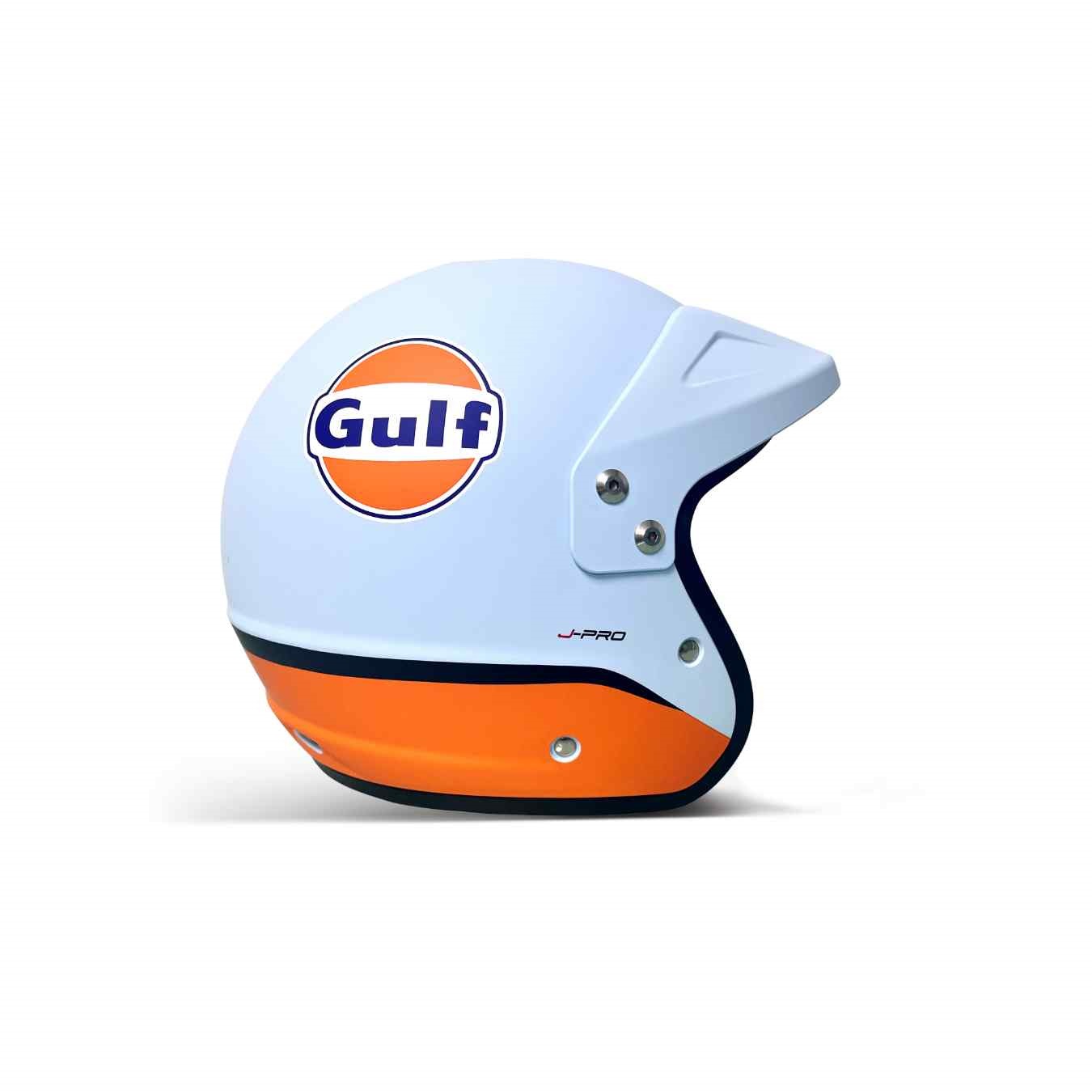 Casque Jet J PRO SPARCO X GULF ECE06 Bleu Orange