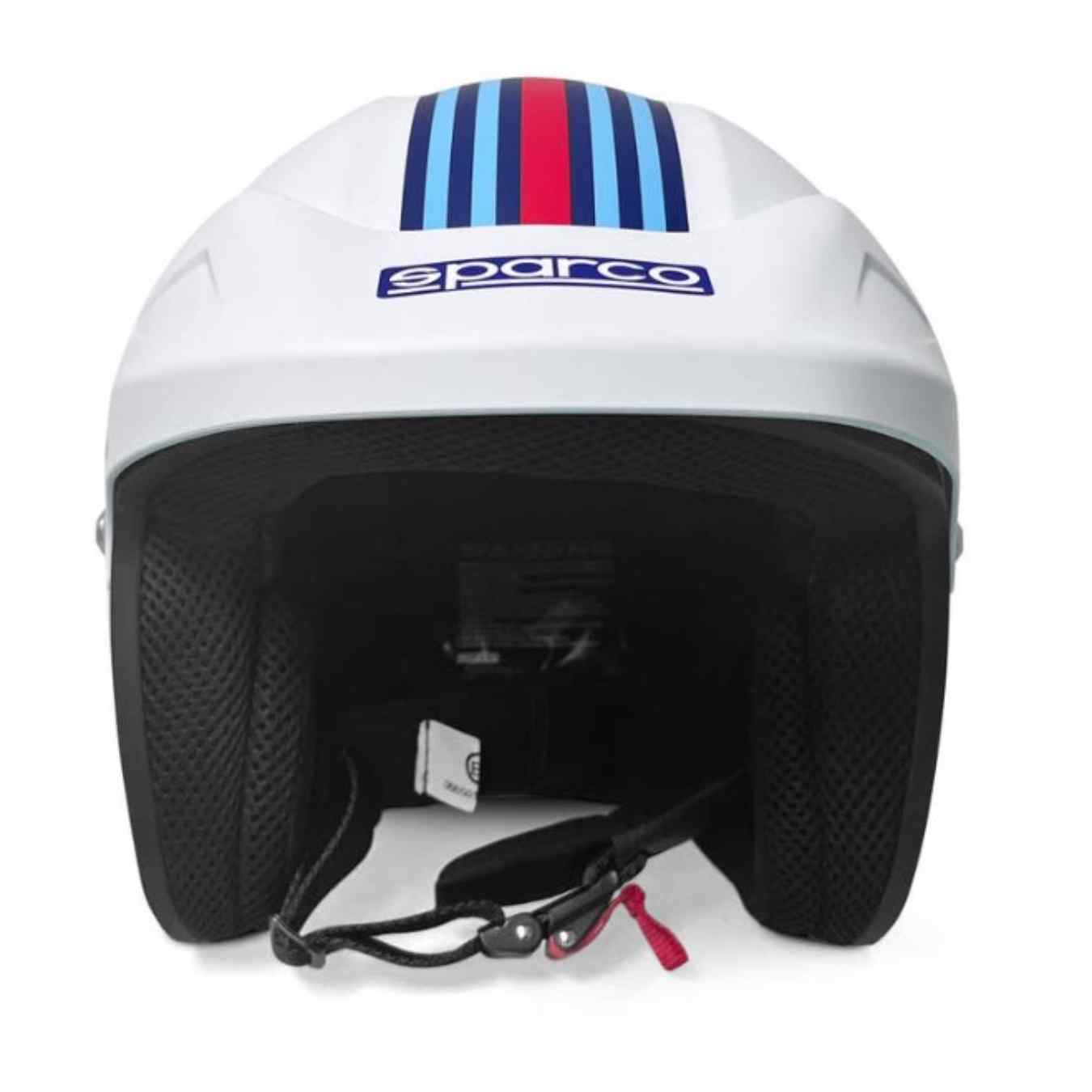 Casque Jet MARTINI RACING J PRO ECE06 Blanc