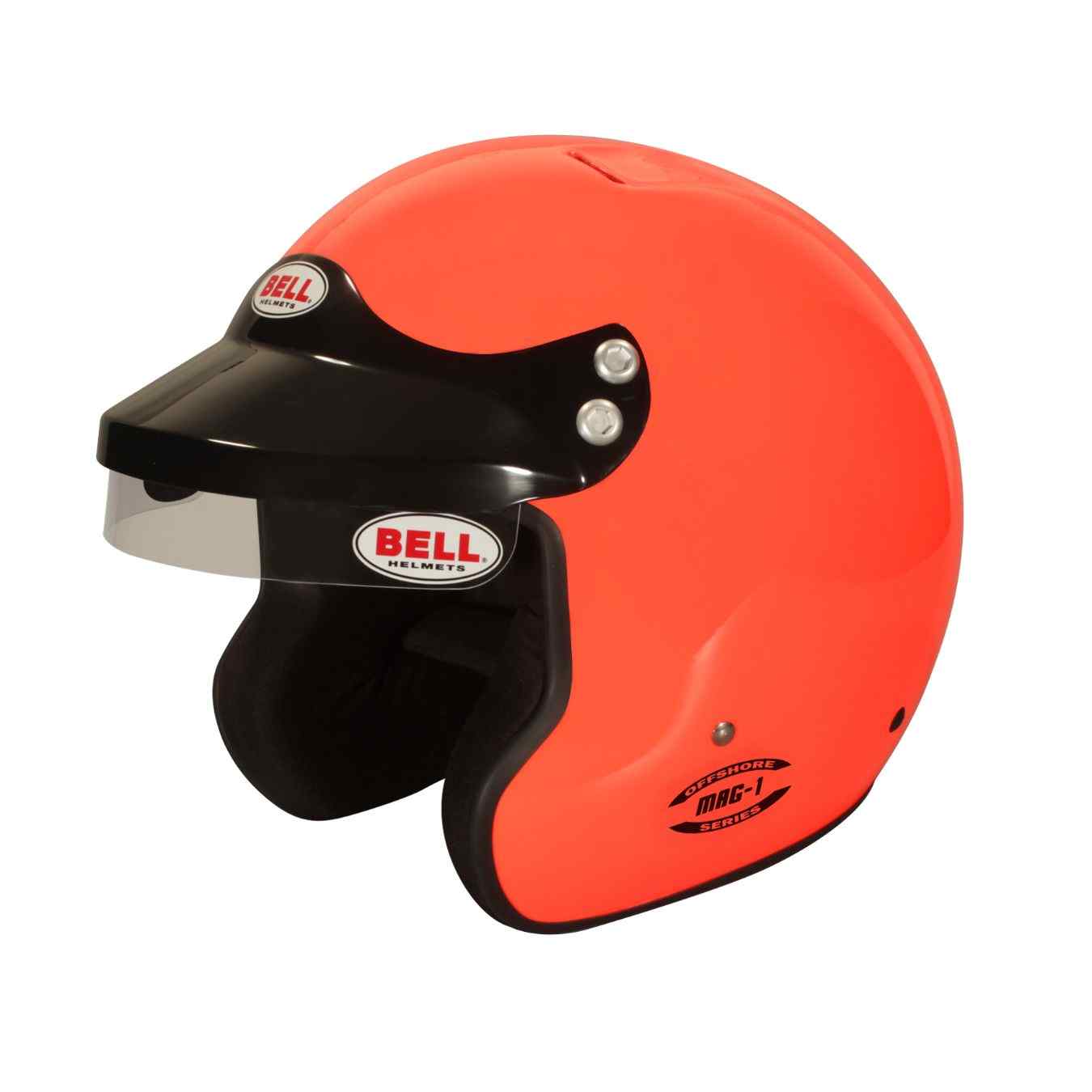 Casque Jet Offshore BELL MAG 1 FIA 8859 2024 Orange