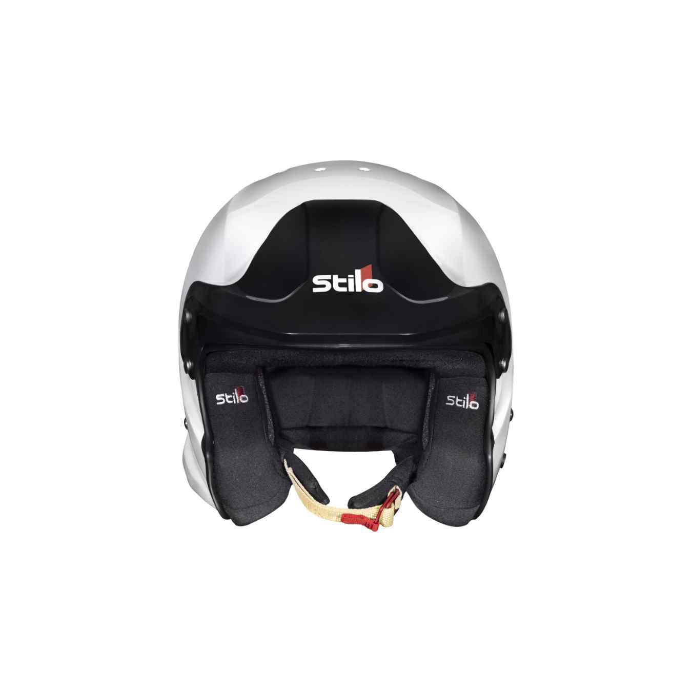 Casque Jet STILO VENTI4 TROPHY FIA 8859-2024 SA2025 Hans Composite Blanc