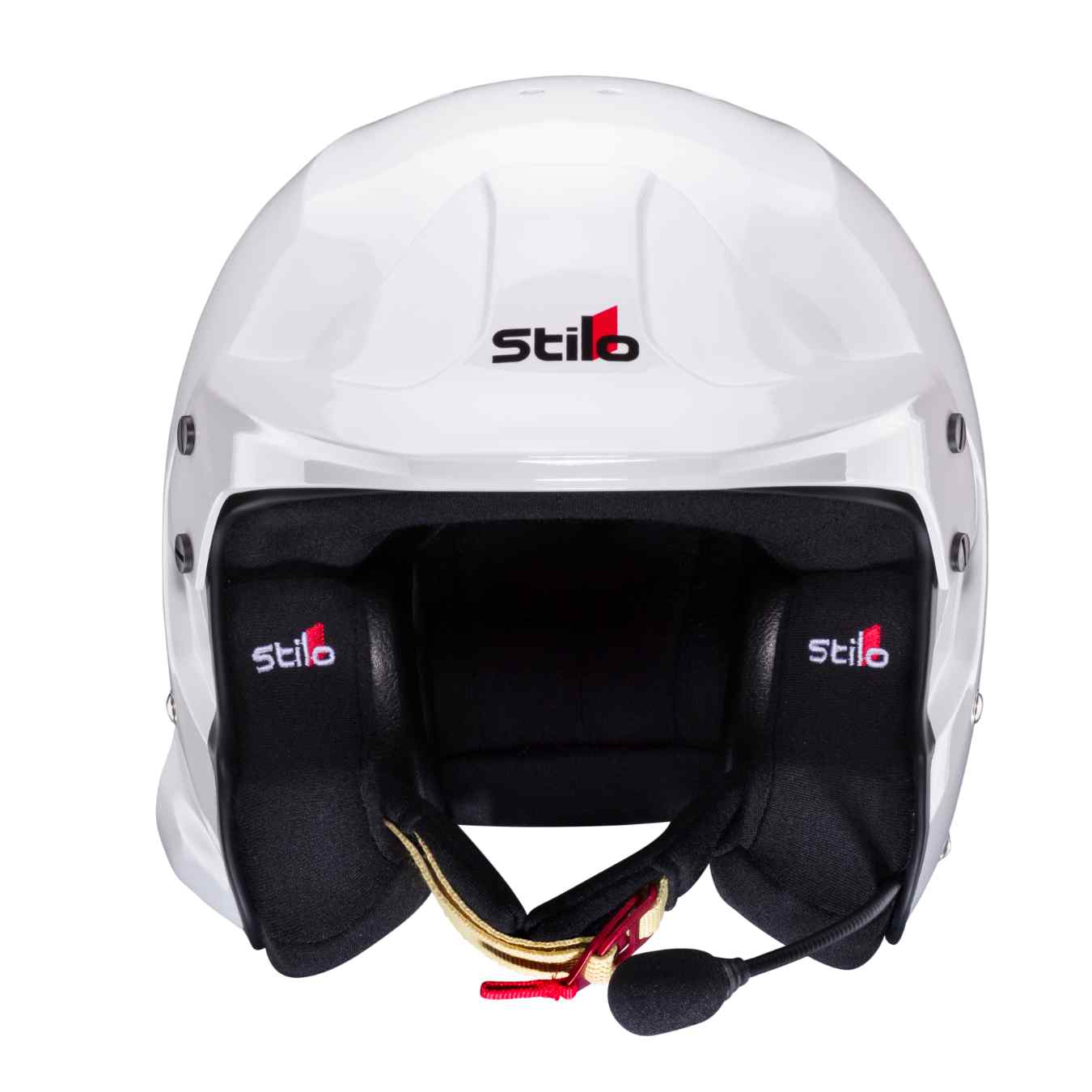 Casque Jet STILO VENTI4 TROPHY PLUS FIA 8859-2024 SA2025 Hans Composite Blanc