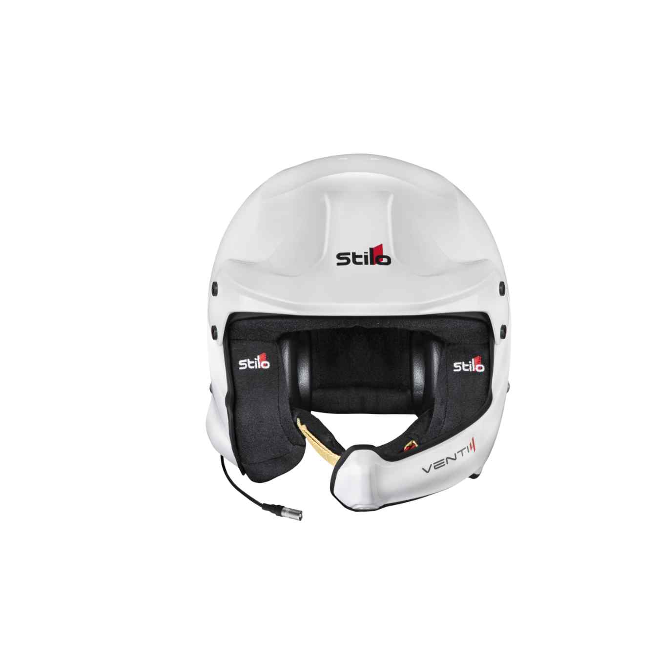 Casque Jet STILO VENTI4 WRC TURISMO FIA 8859 2024 SA2025 Hans Composite Blanc