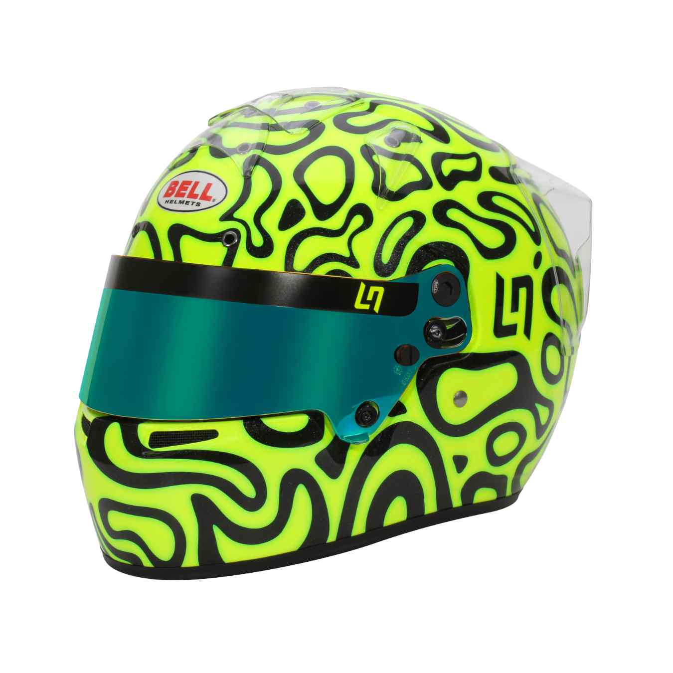 Casque Karting Integral BELL KC7 CMR 2016 LANDO NORRIS Jaune