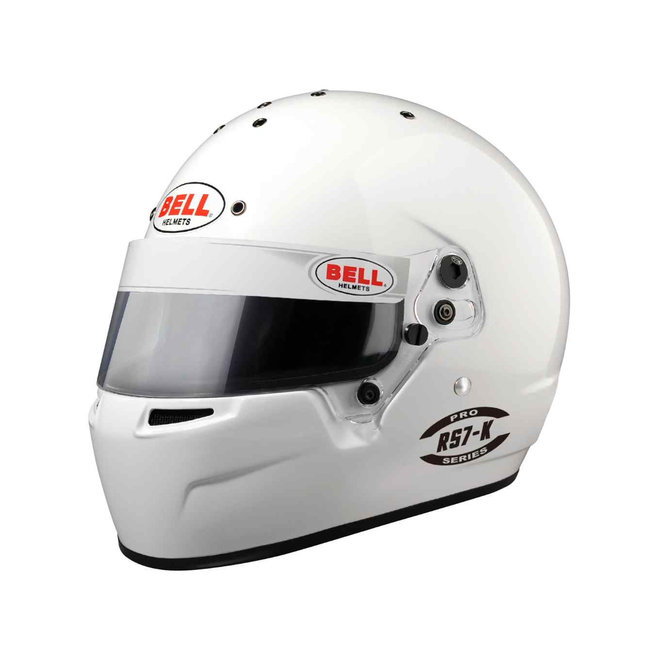 Casque Karting Integral BELL RS7 K FIA 8878 2024 K2020 Blanc