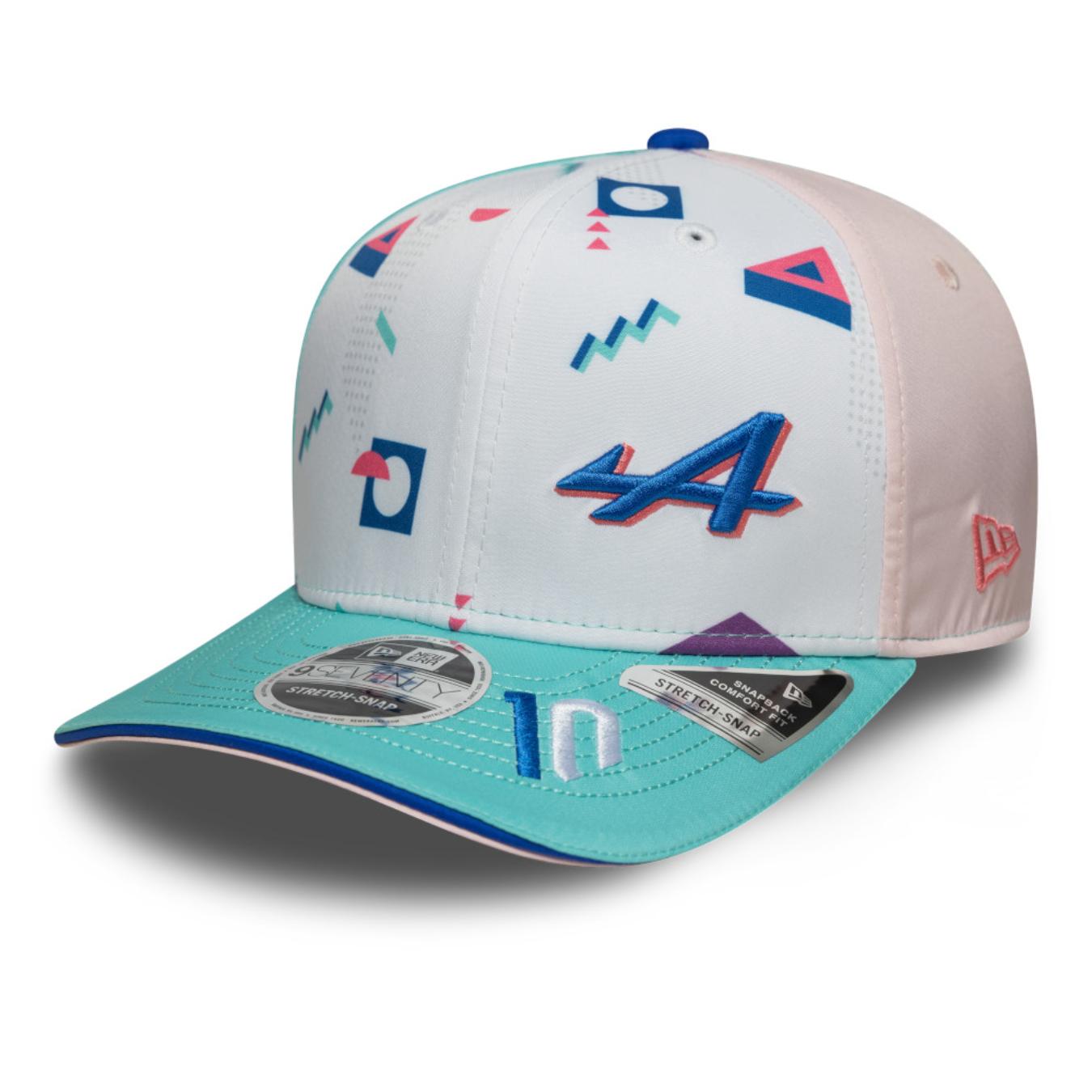Casquette Alpine F1 Team Miami New Era 9Seventy Pierre Gasly