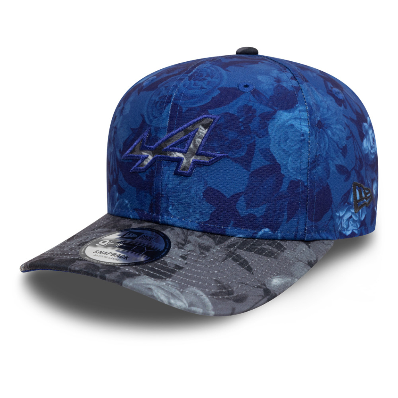 Casquette Alpine New Era Floral Bleu