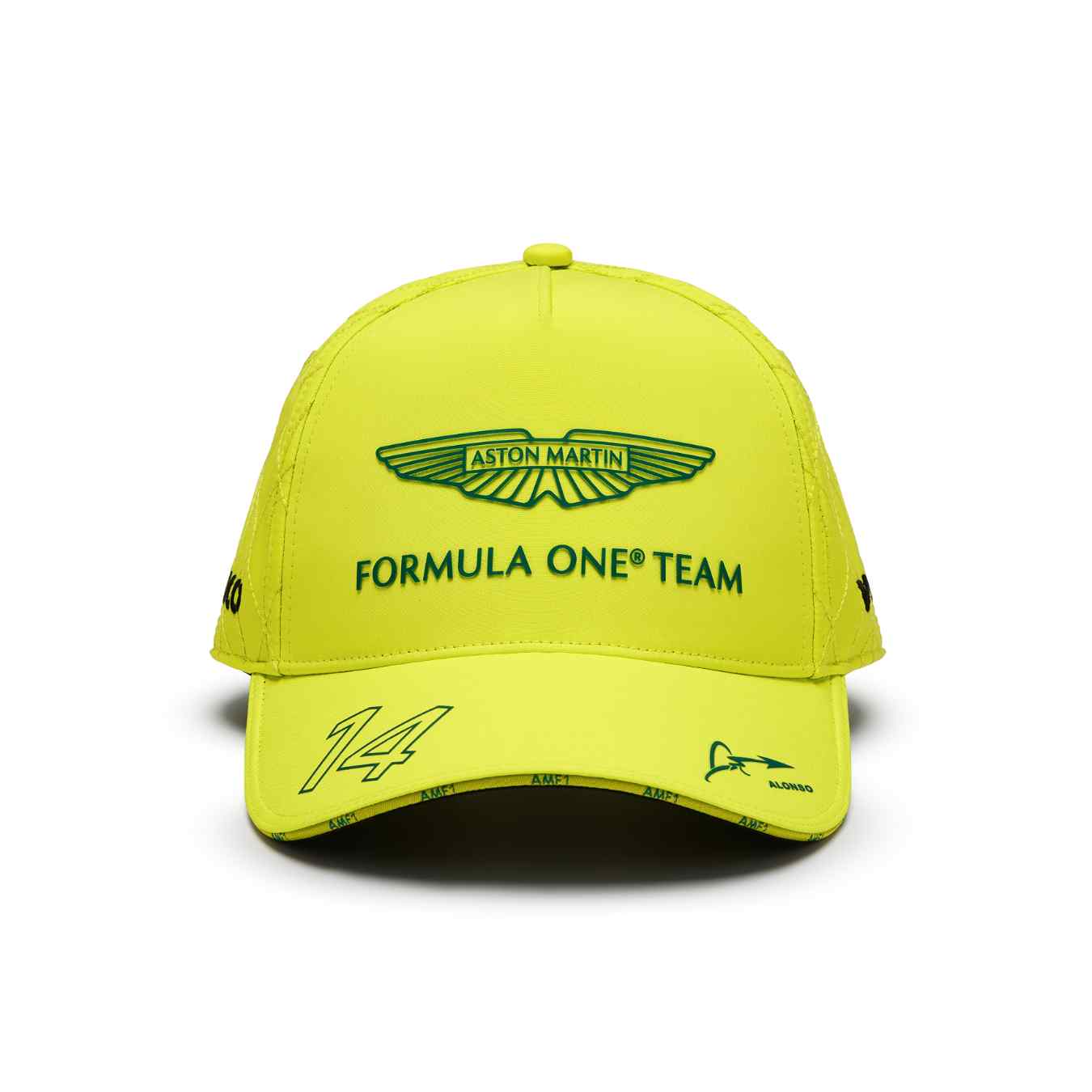 Casquette ASTON MARTIN Fernando Alonso Jaune ASM24_CAS_ALJ